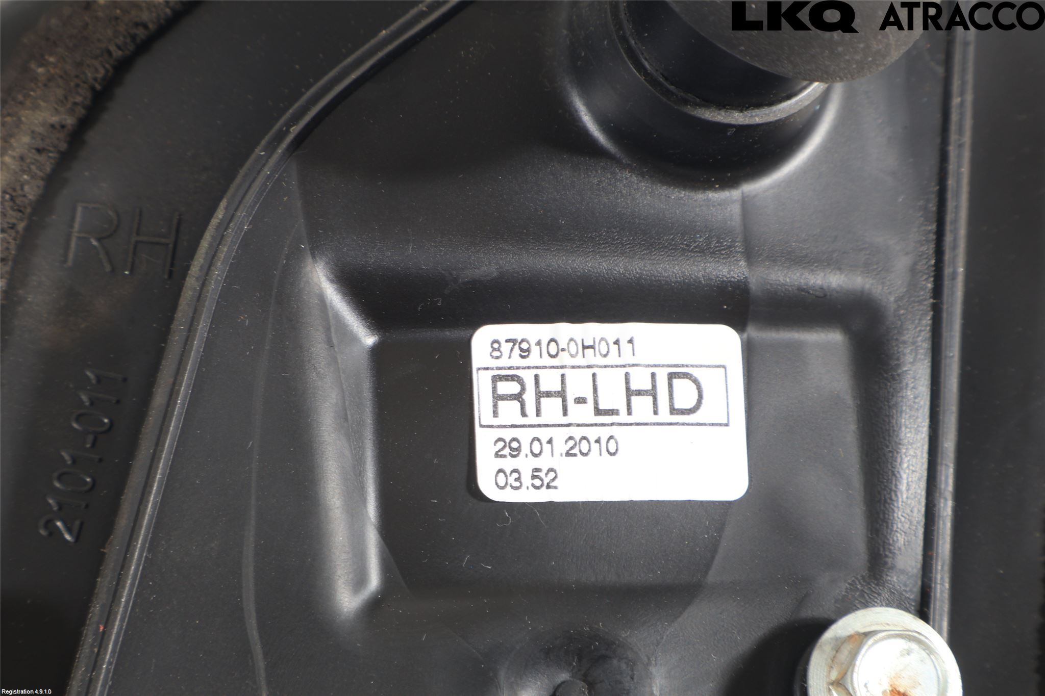 Toyota AYGO 06-14 Speil H M-Innvjustering