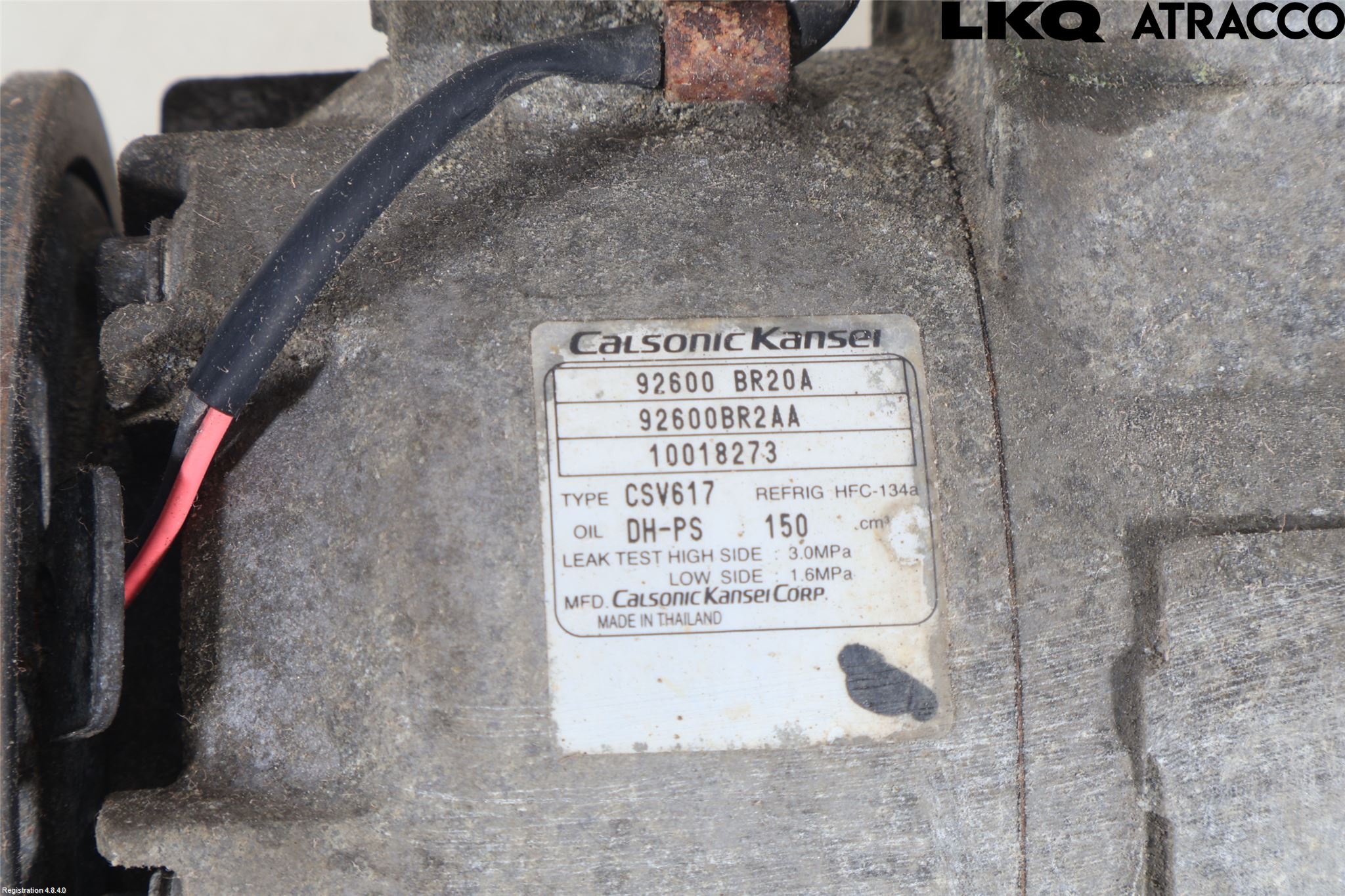Nissan QASHQAI 10-14 Varme Ac Kompressor