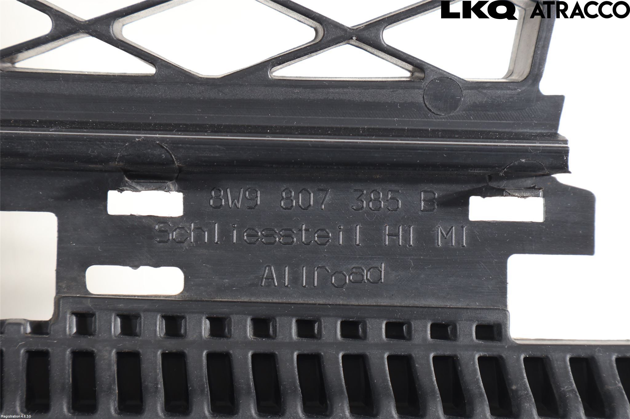 Audi A4/S4 B9 16-19 Støtfanger Bak Midt Del