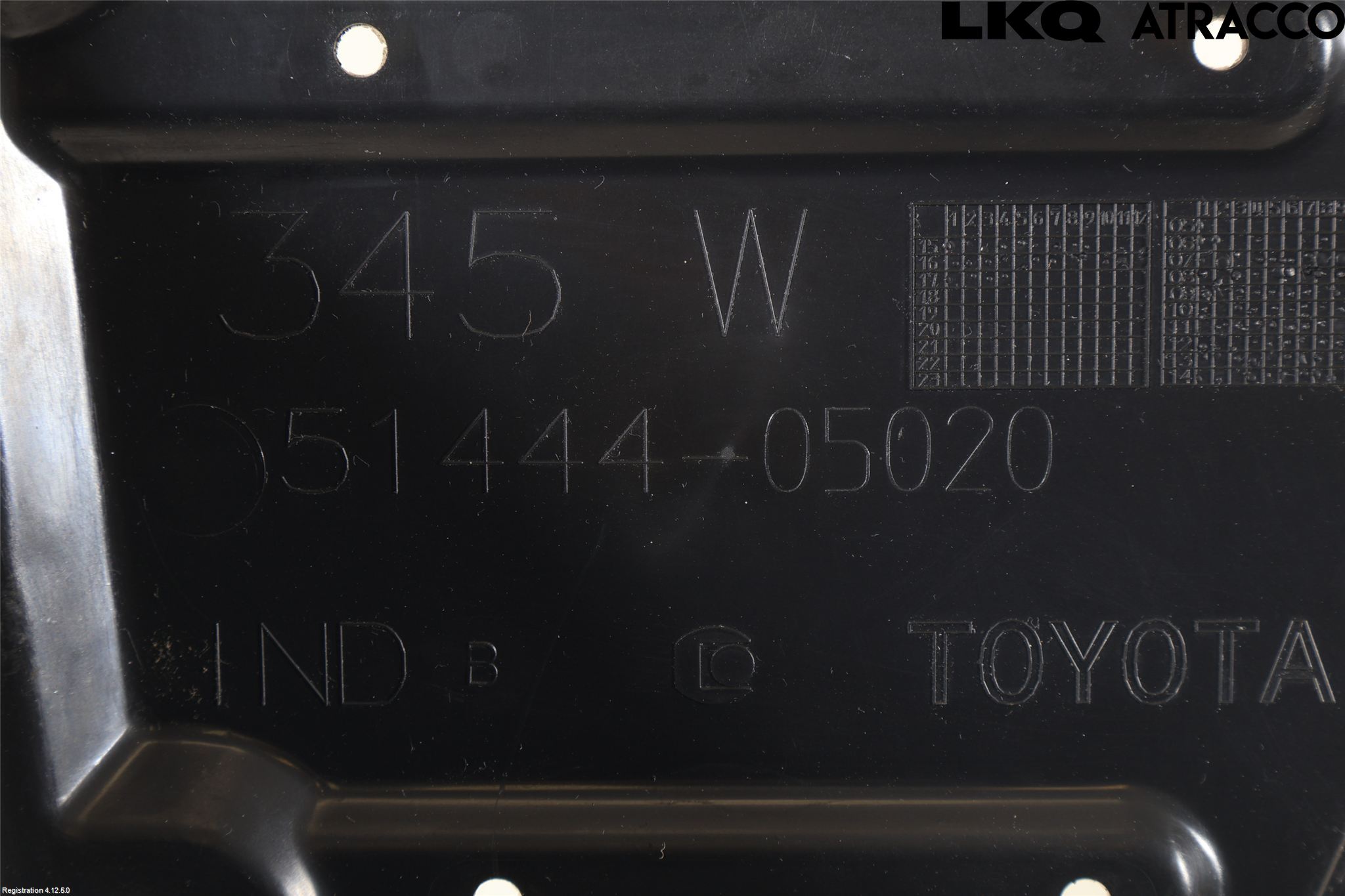 Toyota AVENSIS 16-18 Bunnplate U Motor-Gear-Dørk