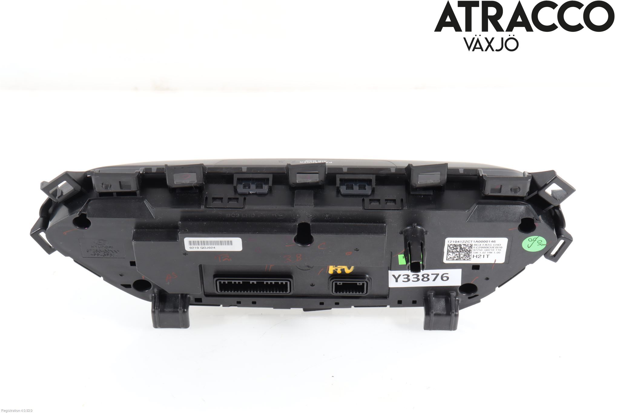 Hyundai i20 BC 21- Varme Ac Betjening-Display