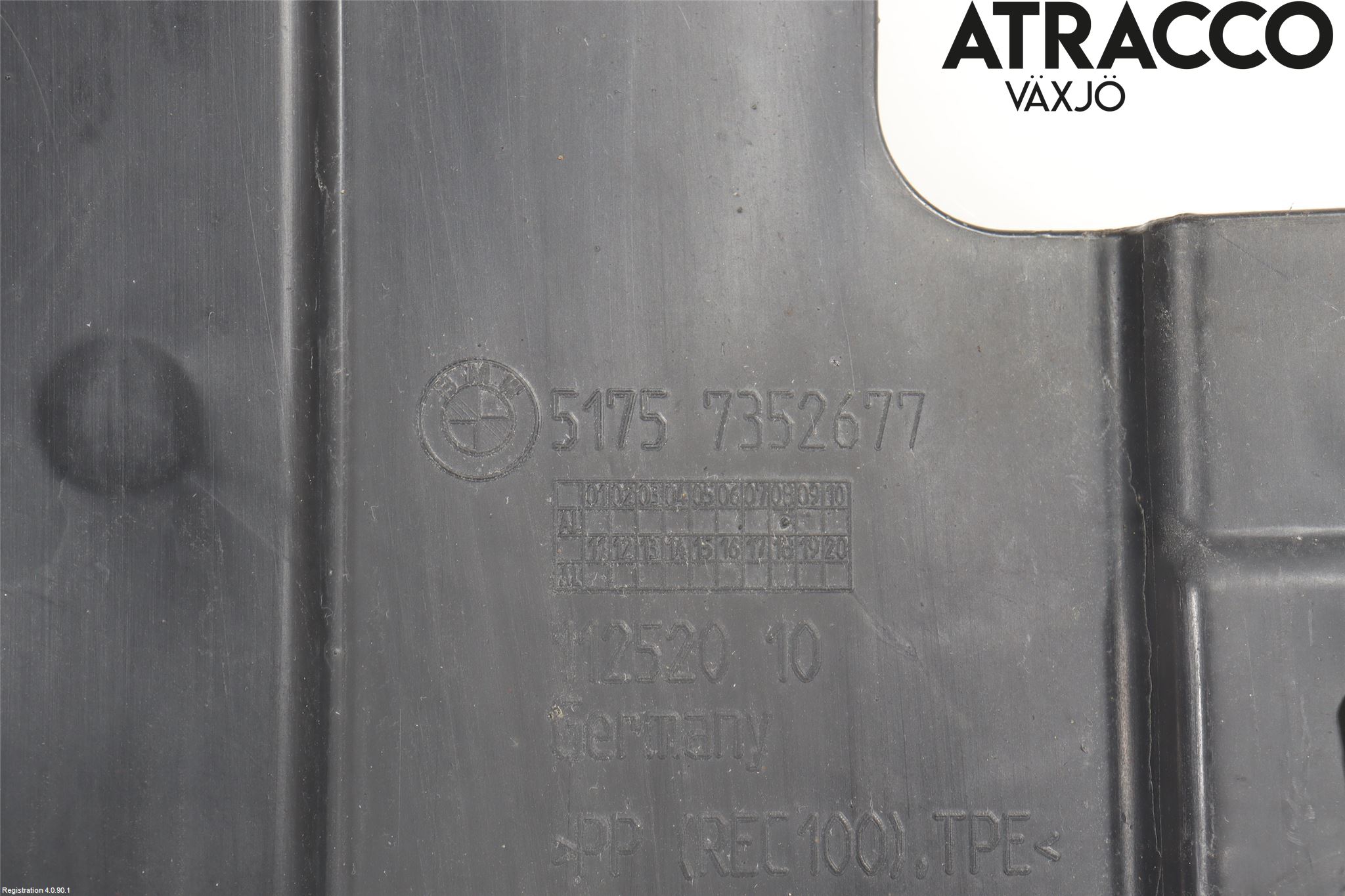 BMW 2 F45 Active Tourer 14-21 Bunnplate U Motor-Gear-Dørk