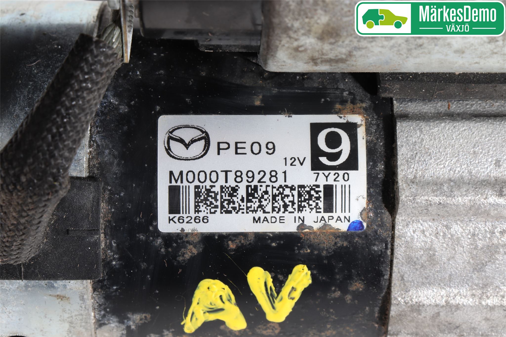 Mazda CX-3 Startmotor