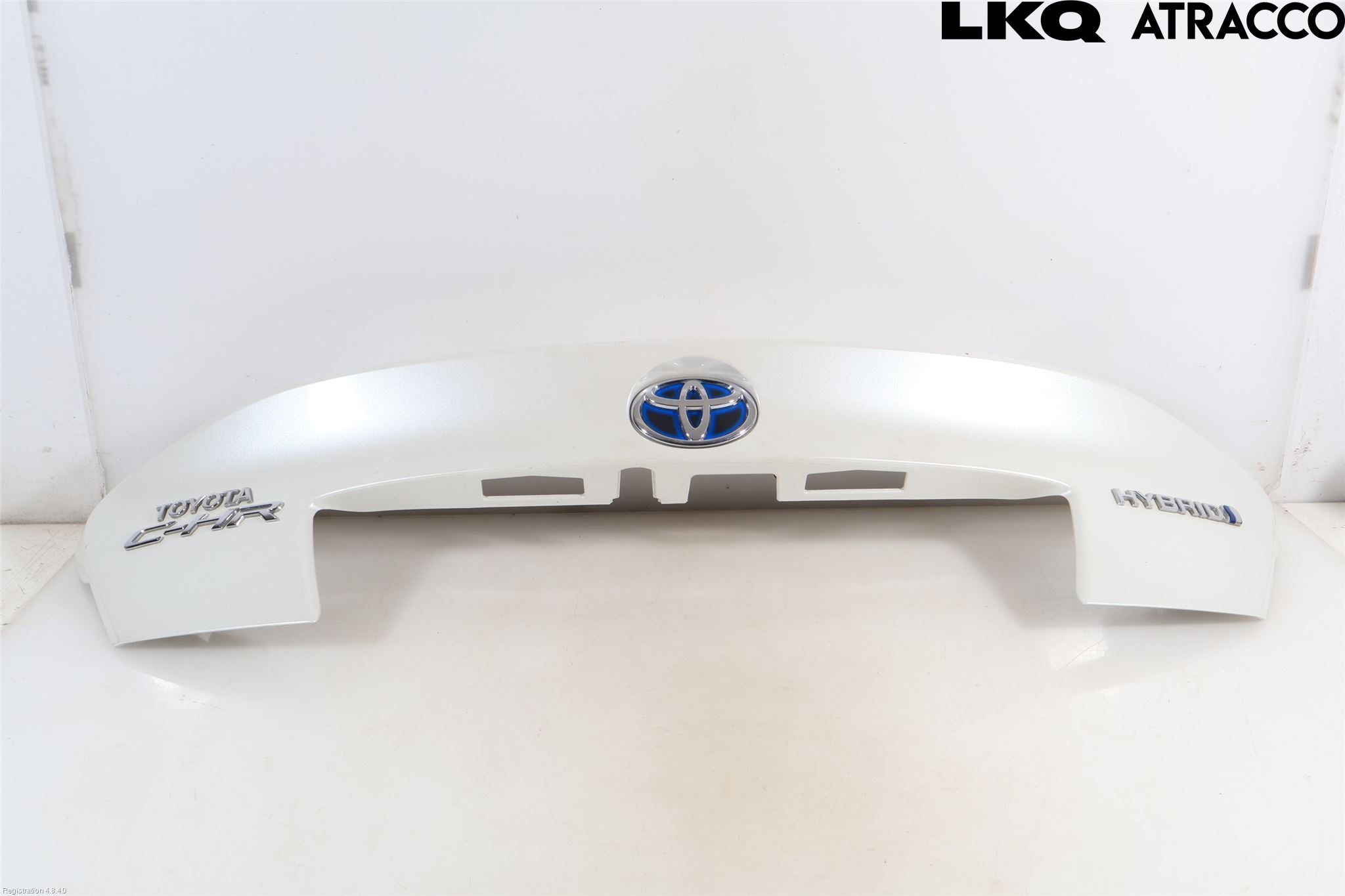 Toyota C-HR 16-23 Refleksplate - Skiltplate