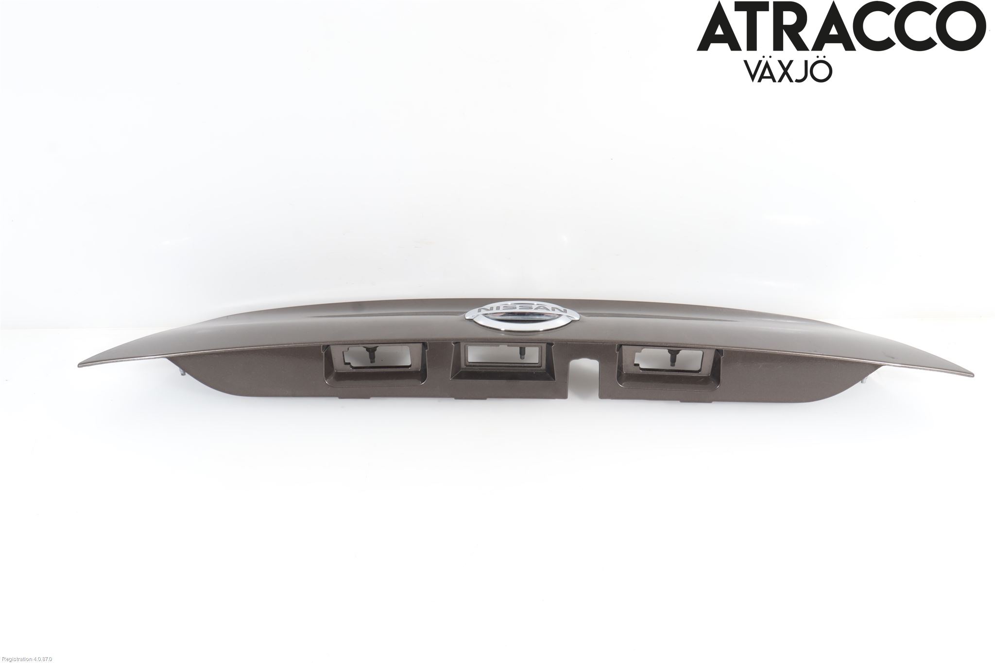 Nissan QASHQAI 14-17 Refleksplate - Skiltplate
