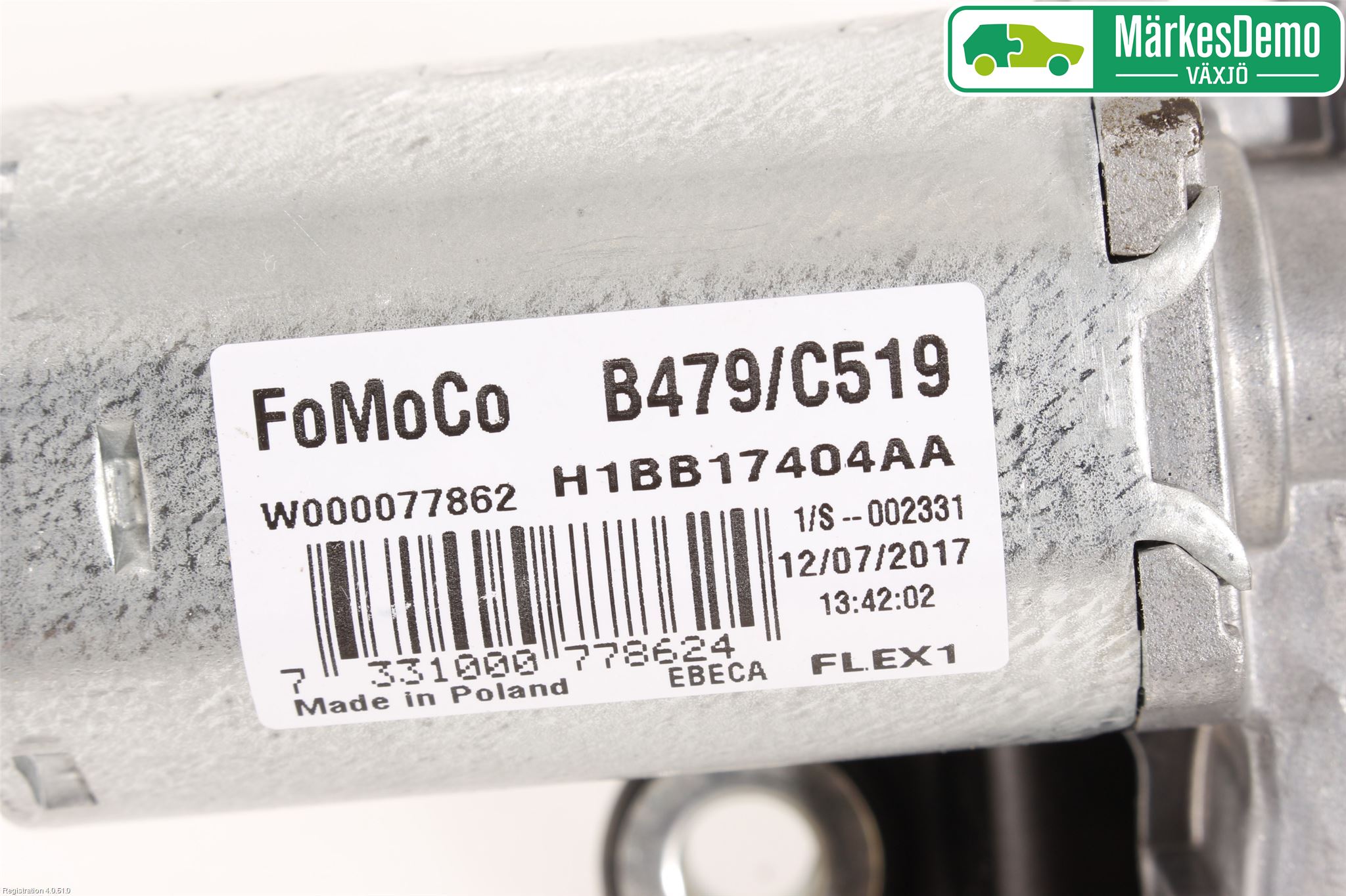 Ford FIESTA (VII) 18-23 Viskermotor Bakluke