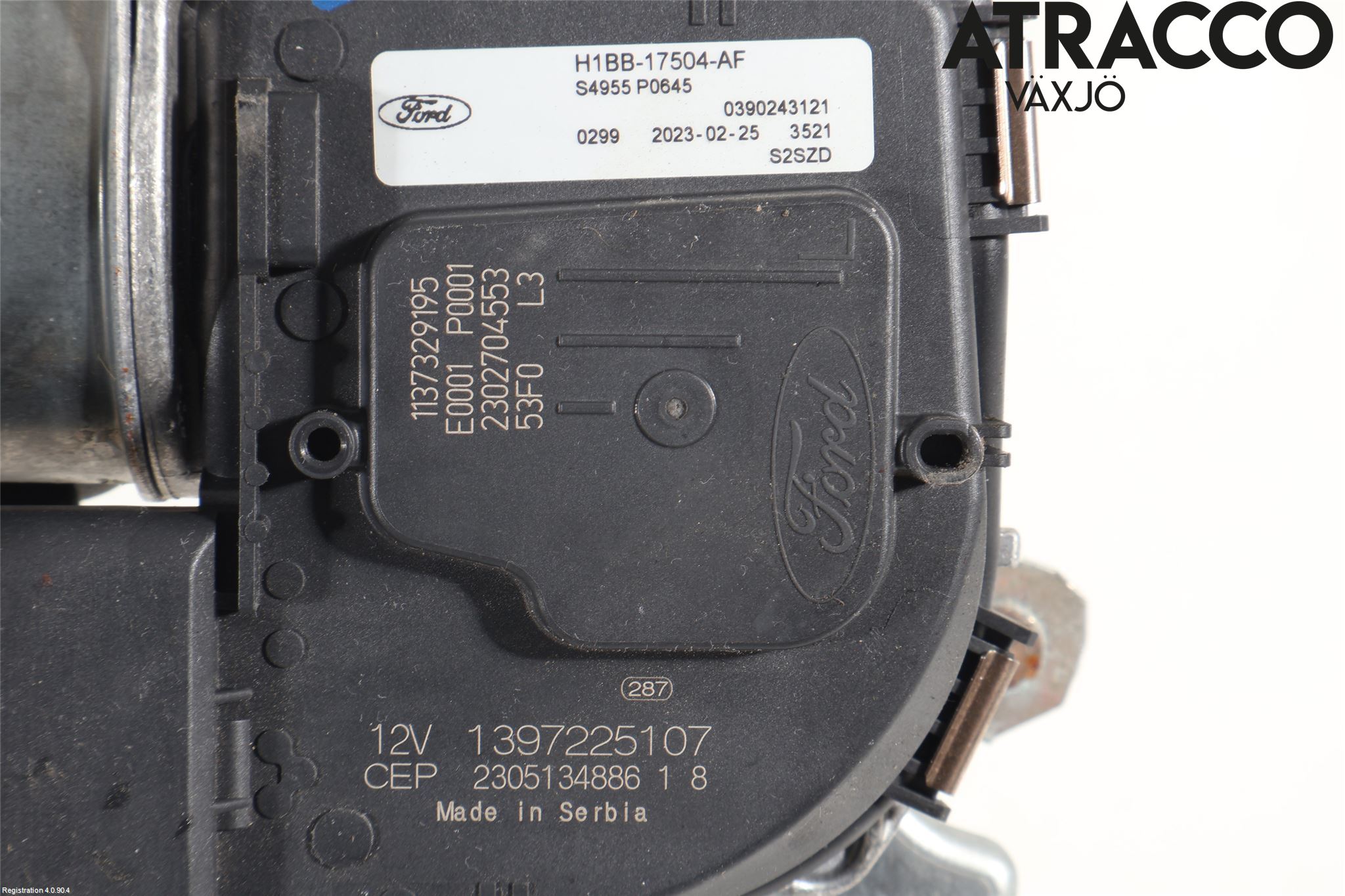 Ford PUMA/ELECTRIC 20- Viskermotor Frontrute