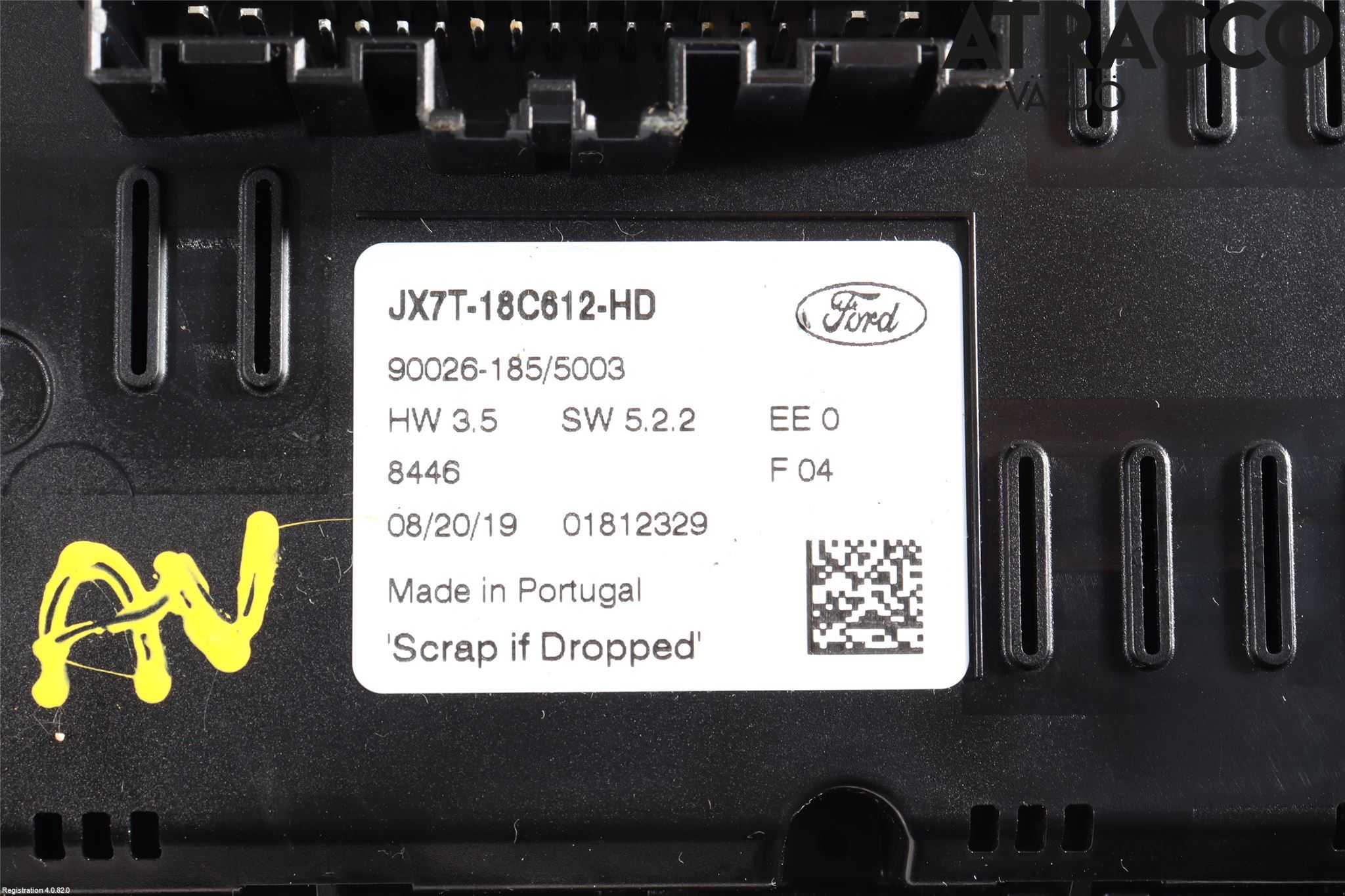 Ford FOCUS 19- Varme Ac Betjening-Display