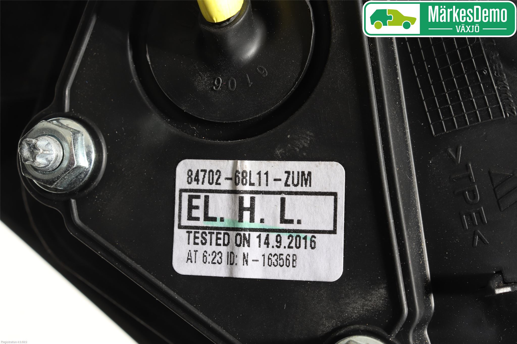 Suzuki SWIFT 11-16 Speil V M-El Justering