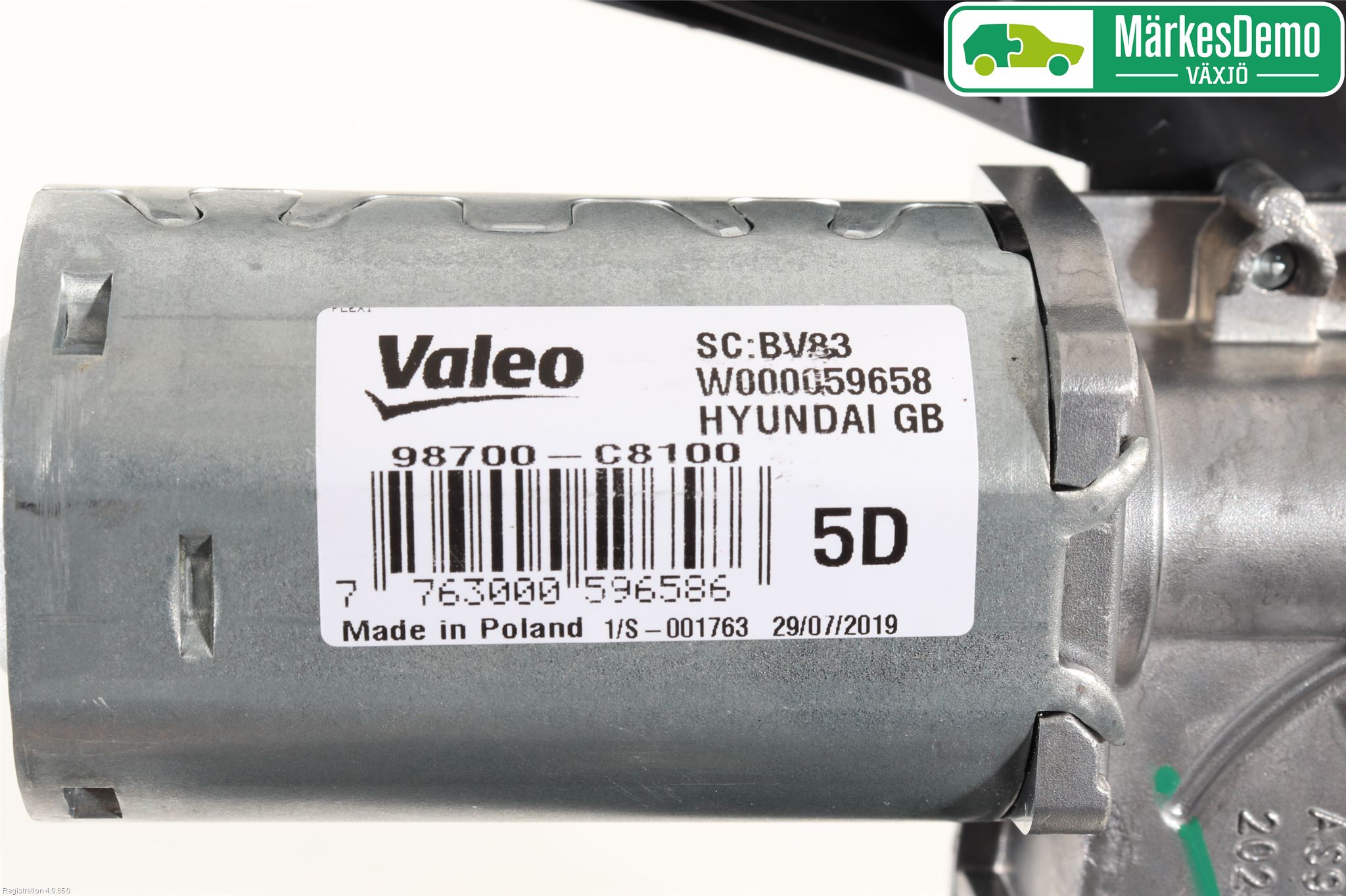 Hyundai i20 GB 15-20 Viskermotor Bakluke