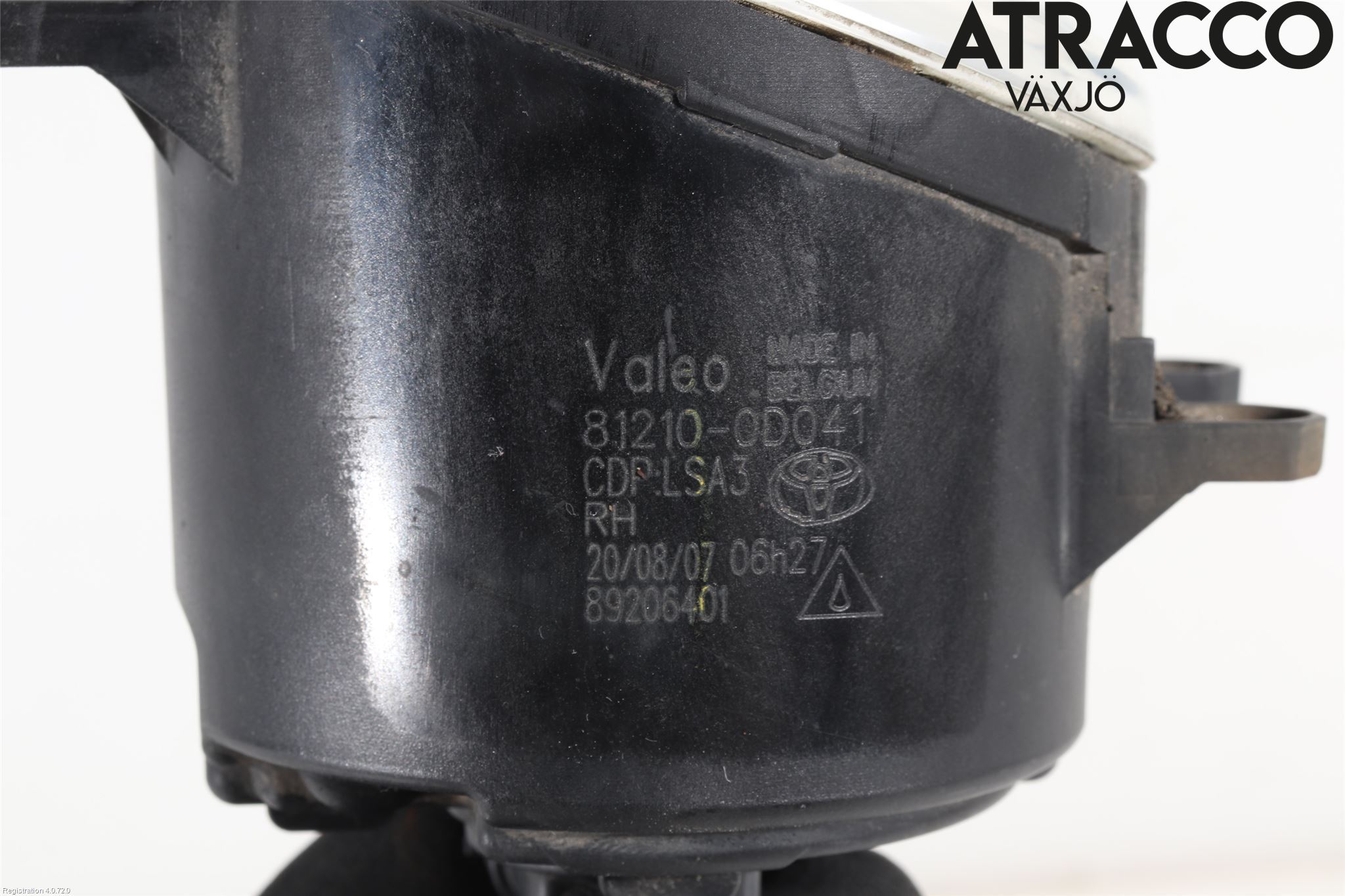 Toyota AVENSIS 07-08 Frontlykt-Kurve-Tåkelys