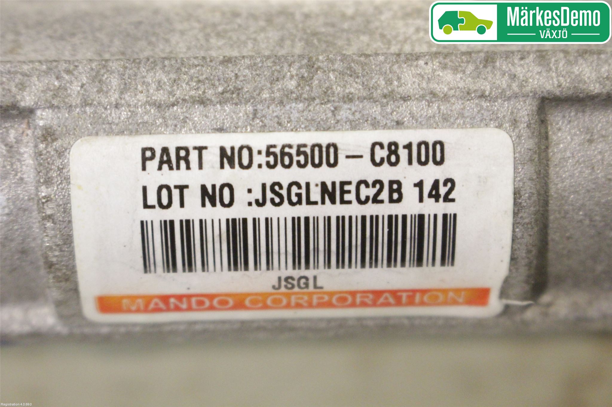 Hyundai i20 GB 15-20 Servo Snekke - Tannstang
