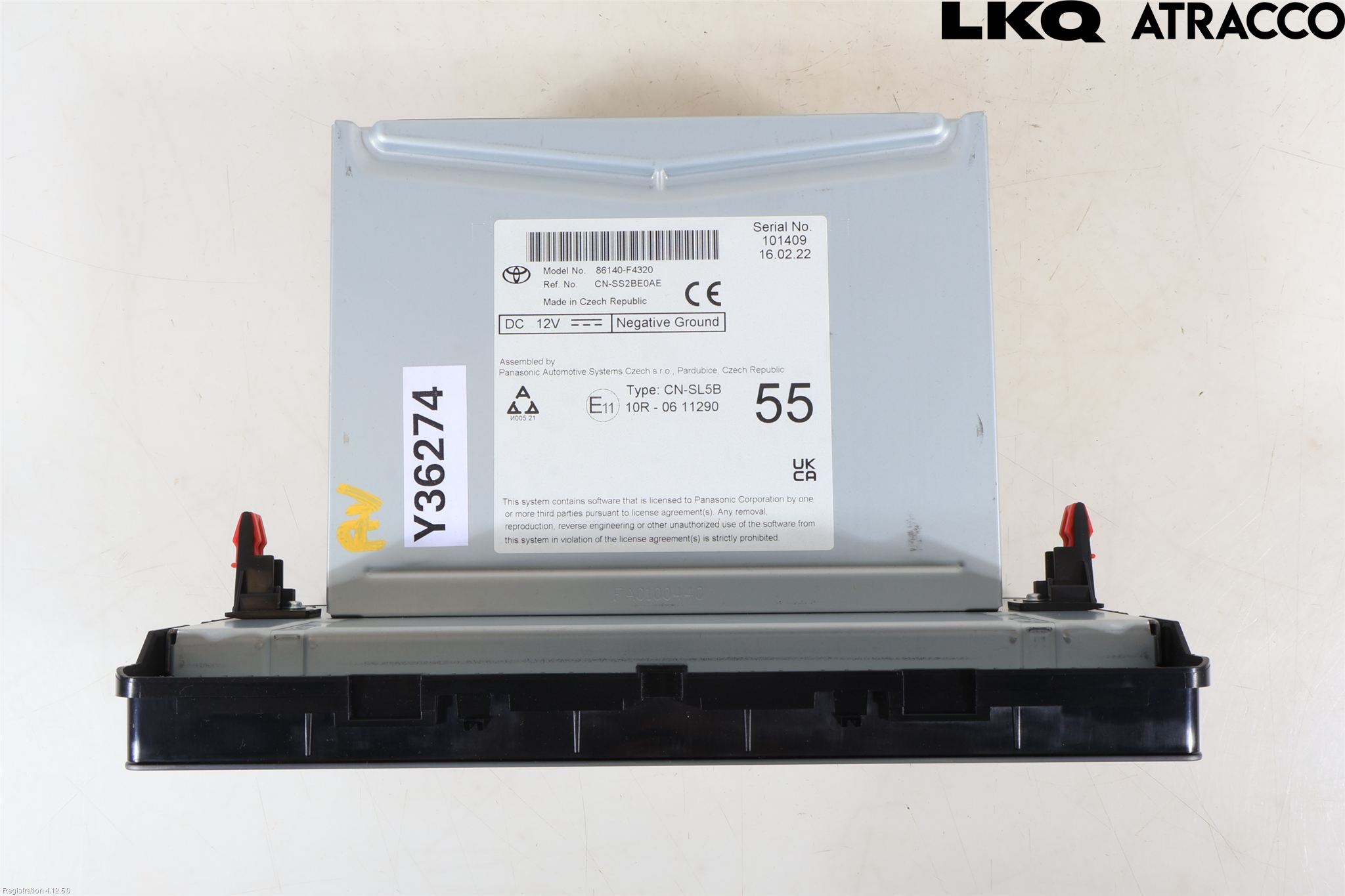 Toyota C-HR 16-23 Stereo Radio Med Cd