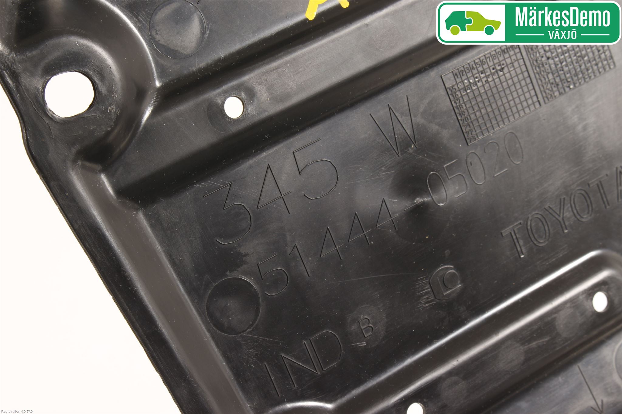Toyota AVENSIS 16-18 Bunnplate U Motor-Gear-Dørk