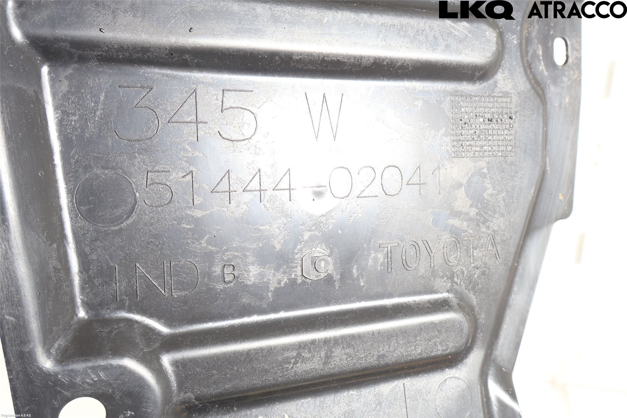 Toyota AVENSIS 09-15 Bunnplate U Motor-Gear-Dørk