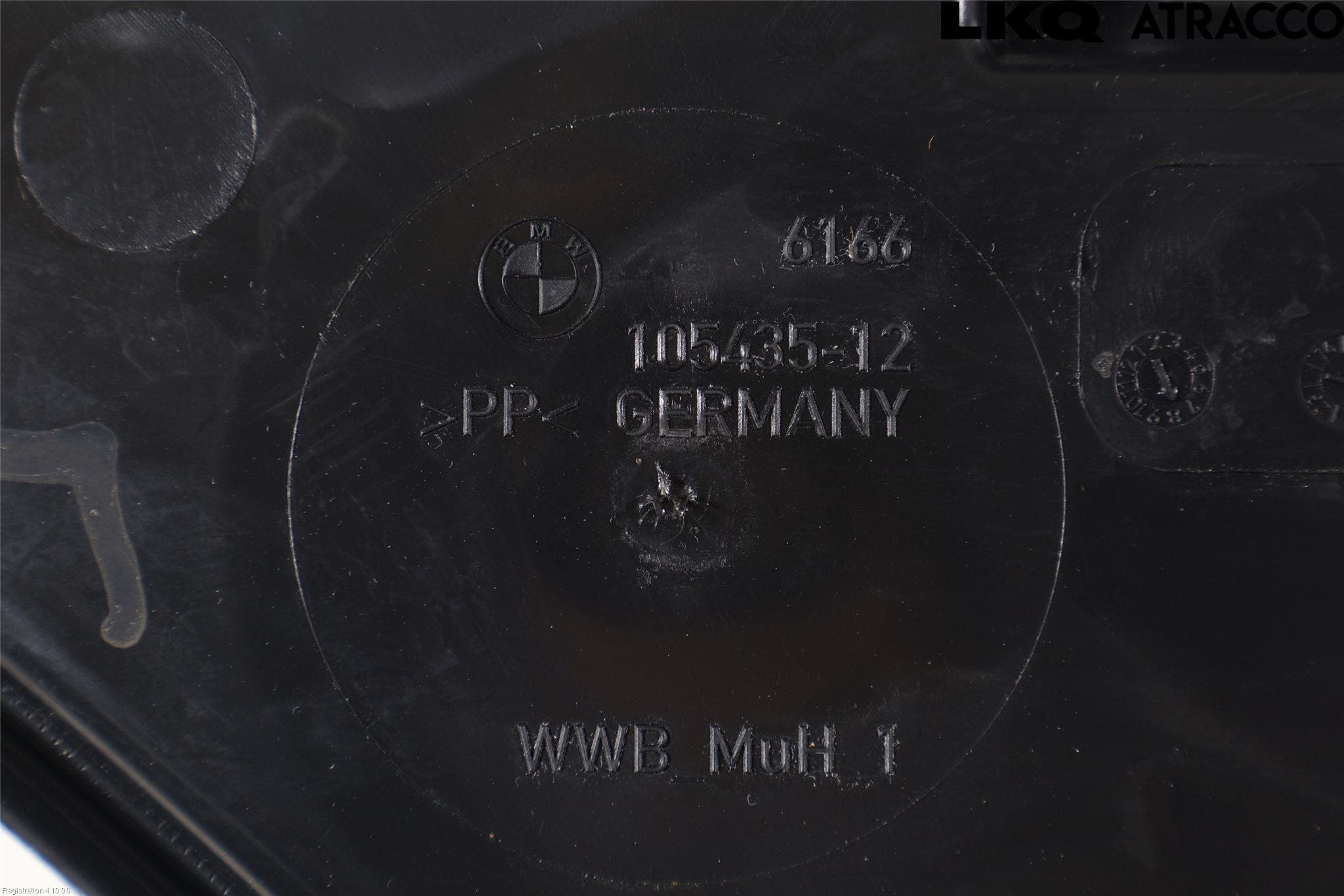 BMW 5 G30/G31/F90 17-23 Spylerbeholder Frontrute-Lykte