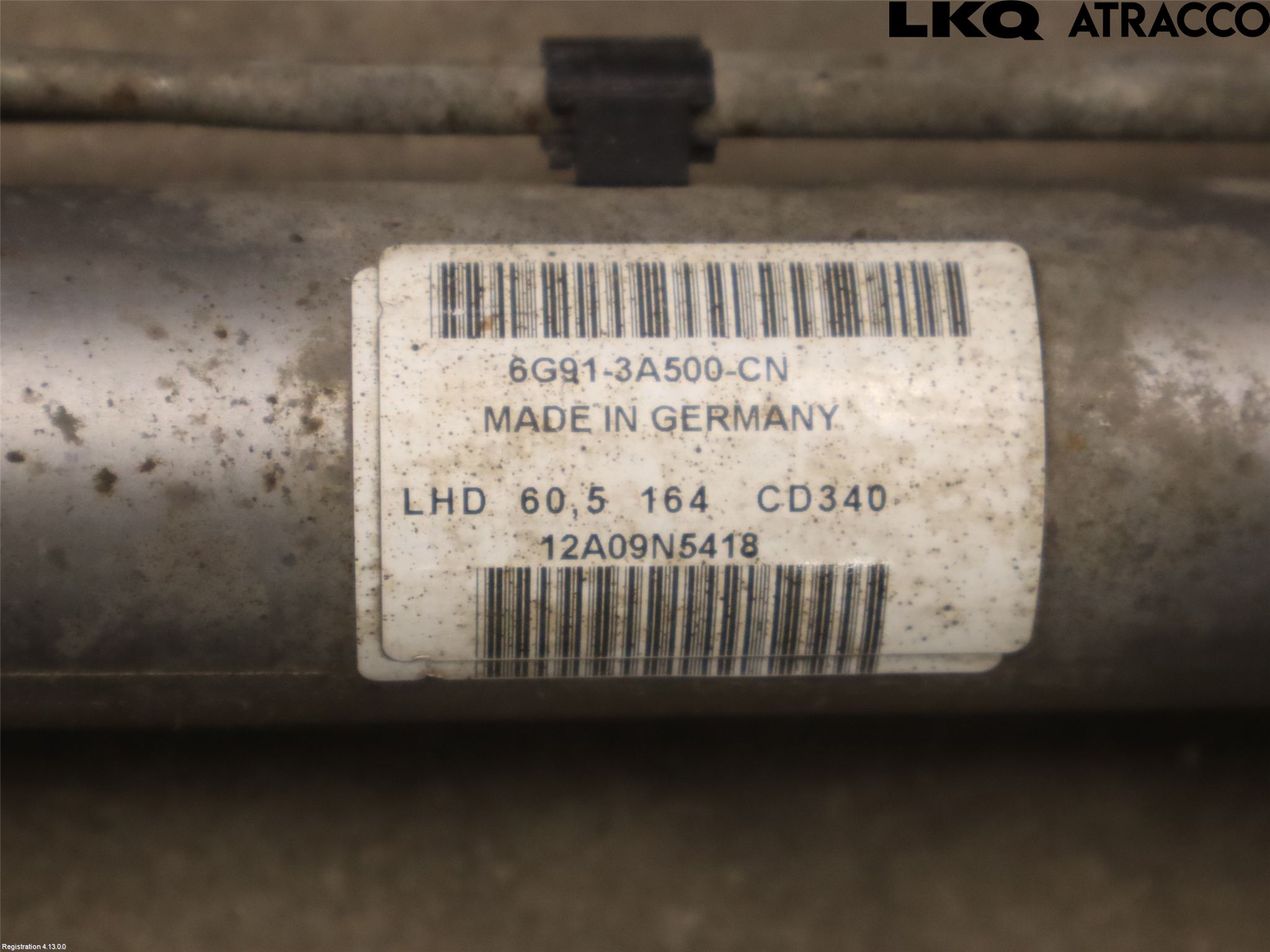 Ford S-MAX 06-15 Servo Snekke - Tannstang