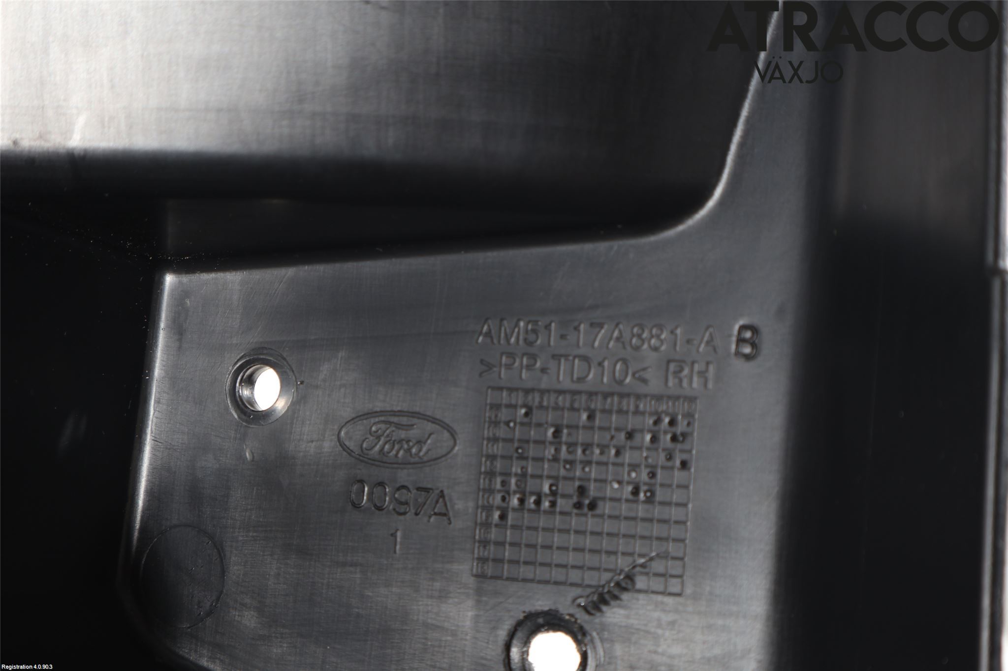 Ford GRAND C-MAX 15-19 Støtfangerfeste Bak Høyre
