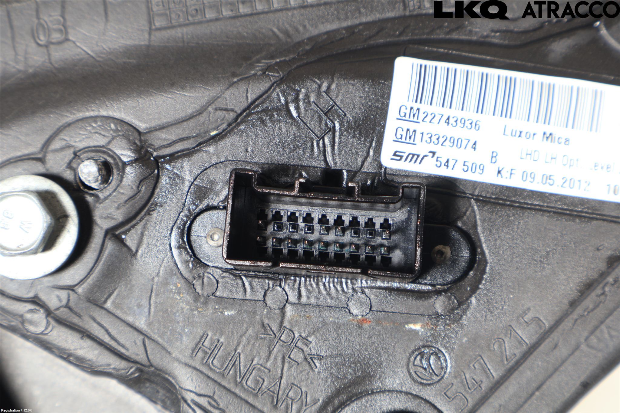 Opel INSIGNIA 09-16 Speil V M-El Justering