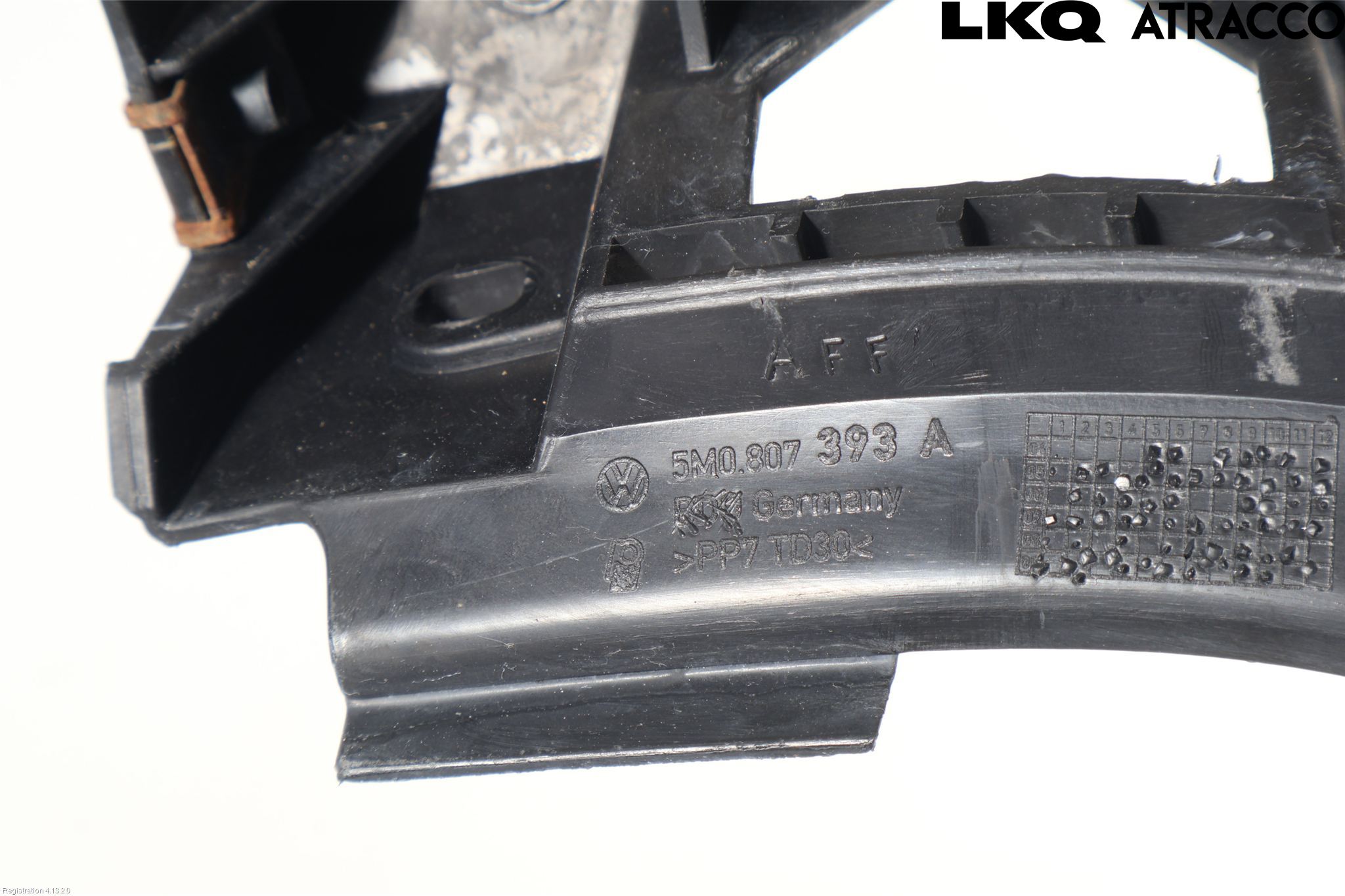 Volkswagen VW GOLF PLUS/CROSS GOLF 04-14 Støtfangerfeste Bak Venstre