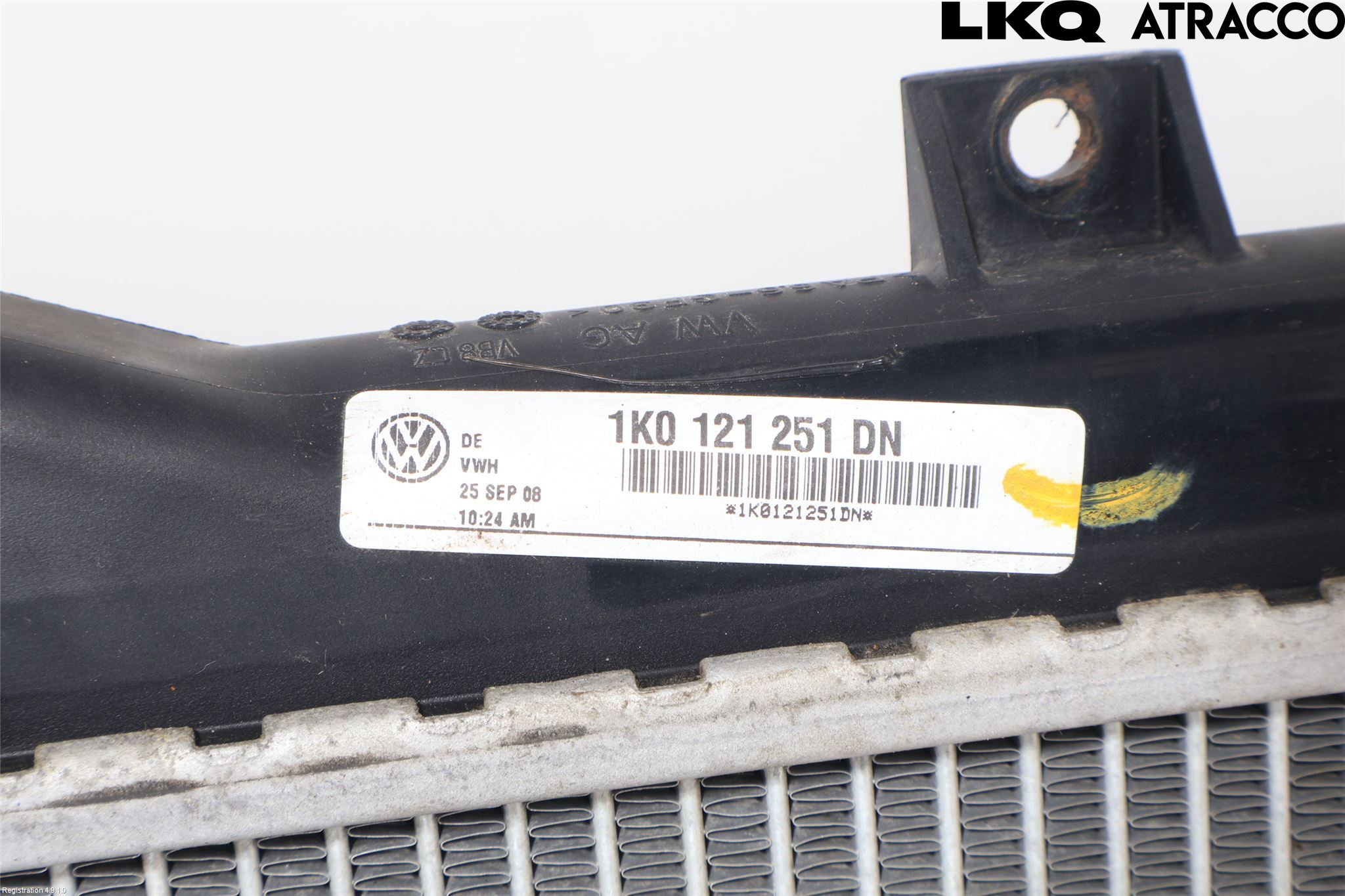 Volkswagen VW SCIROCCO 09-17 Radiator Manuell