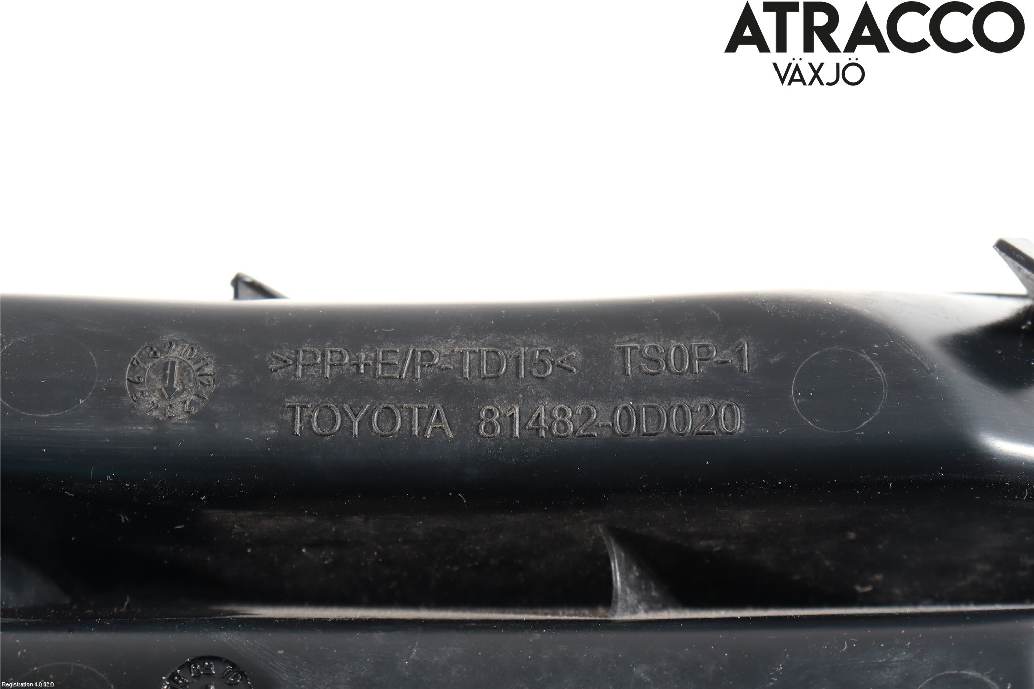 Toyota YARIS XP90 06-11 Støtfanger Foran Hjørne Vens