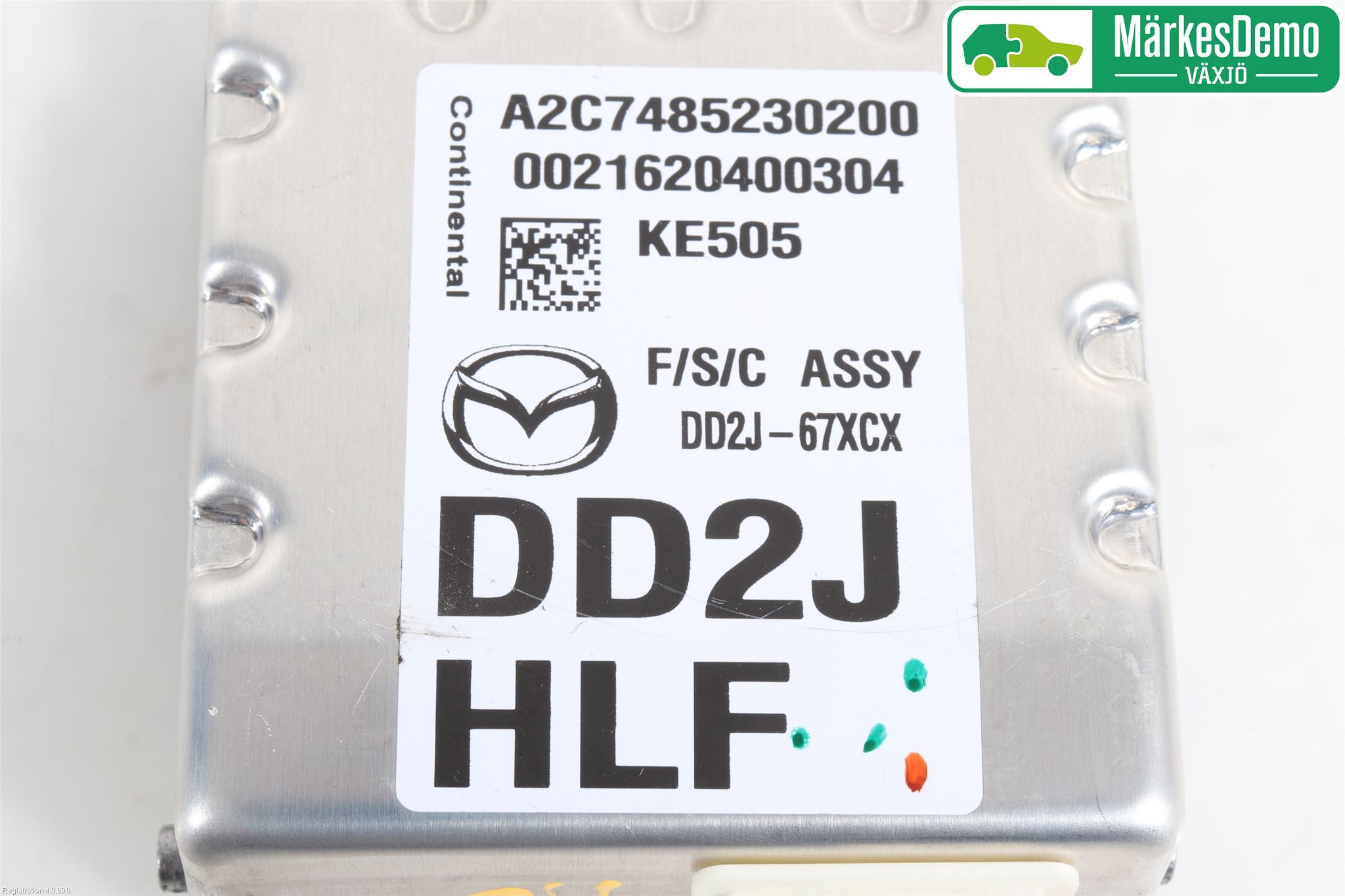 Mazda CX-3 Sensor Kollisjonsbeskyttelse