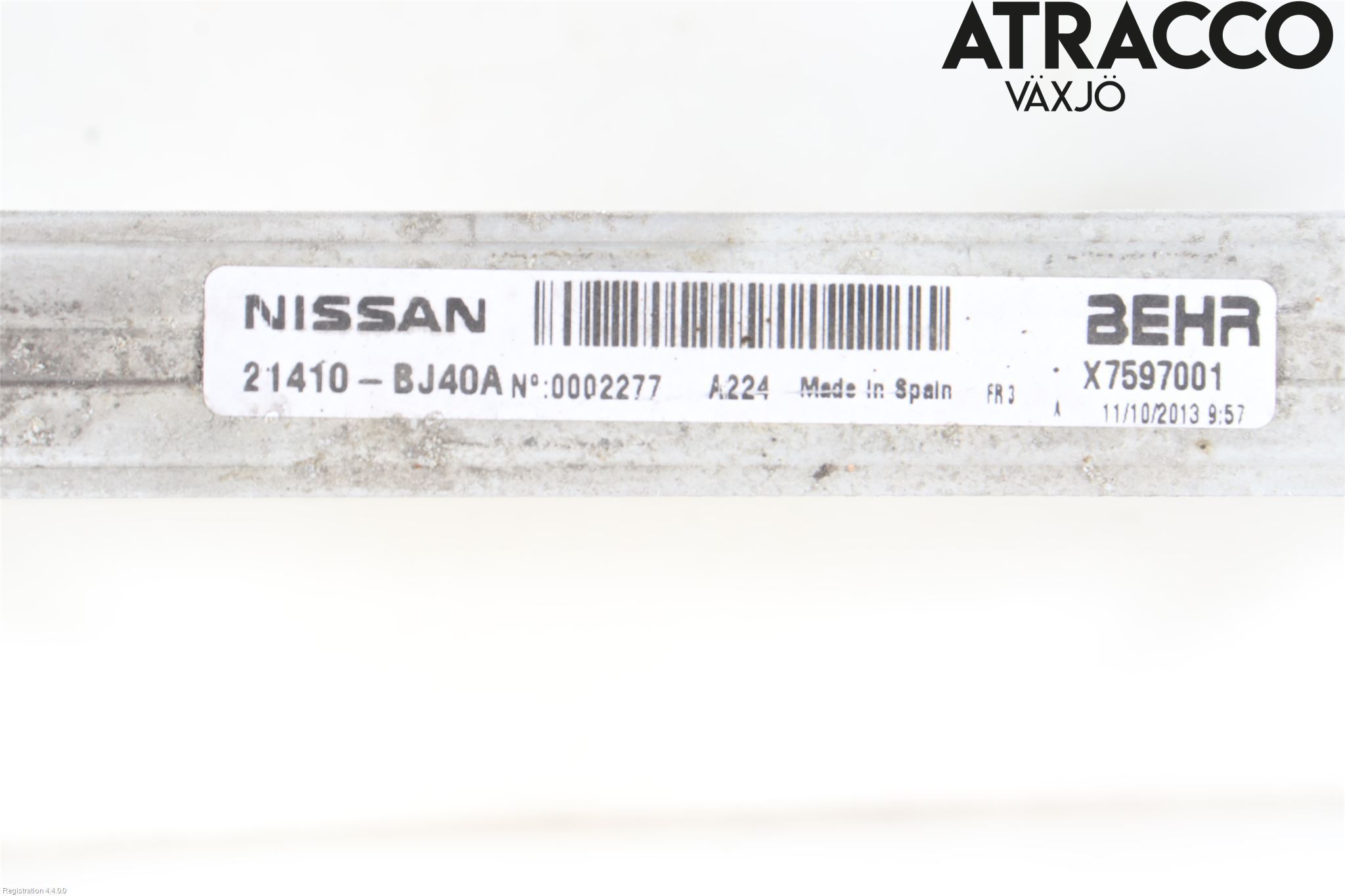 Nissan NV200/NV200 COMBI Radiator Manuell