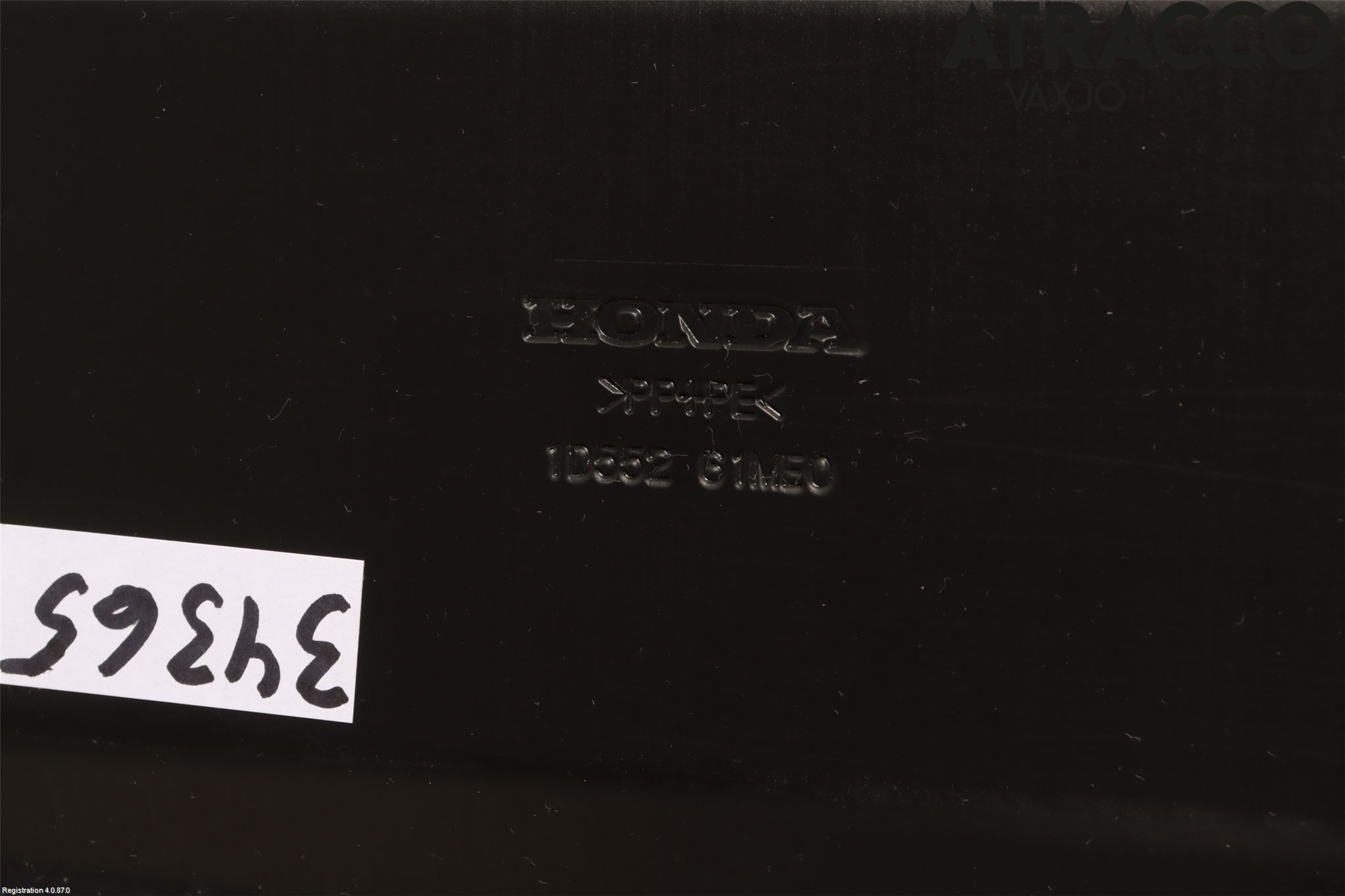Honda E 20-23 Bunnplate U Motor-Gear-Dørk