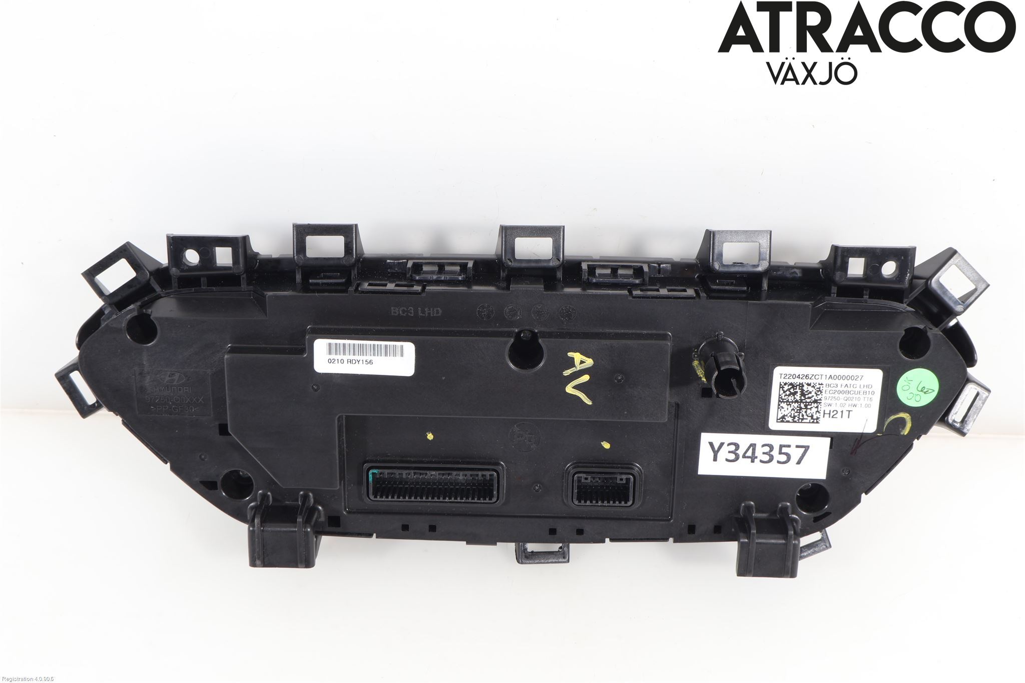 Hyundai BAYON BC3 21- Varme Ac Betjening-Display