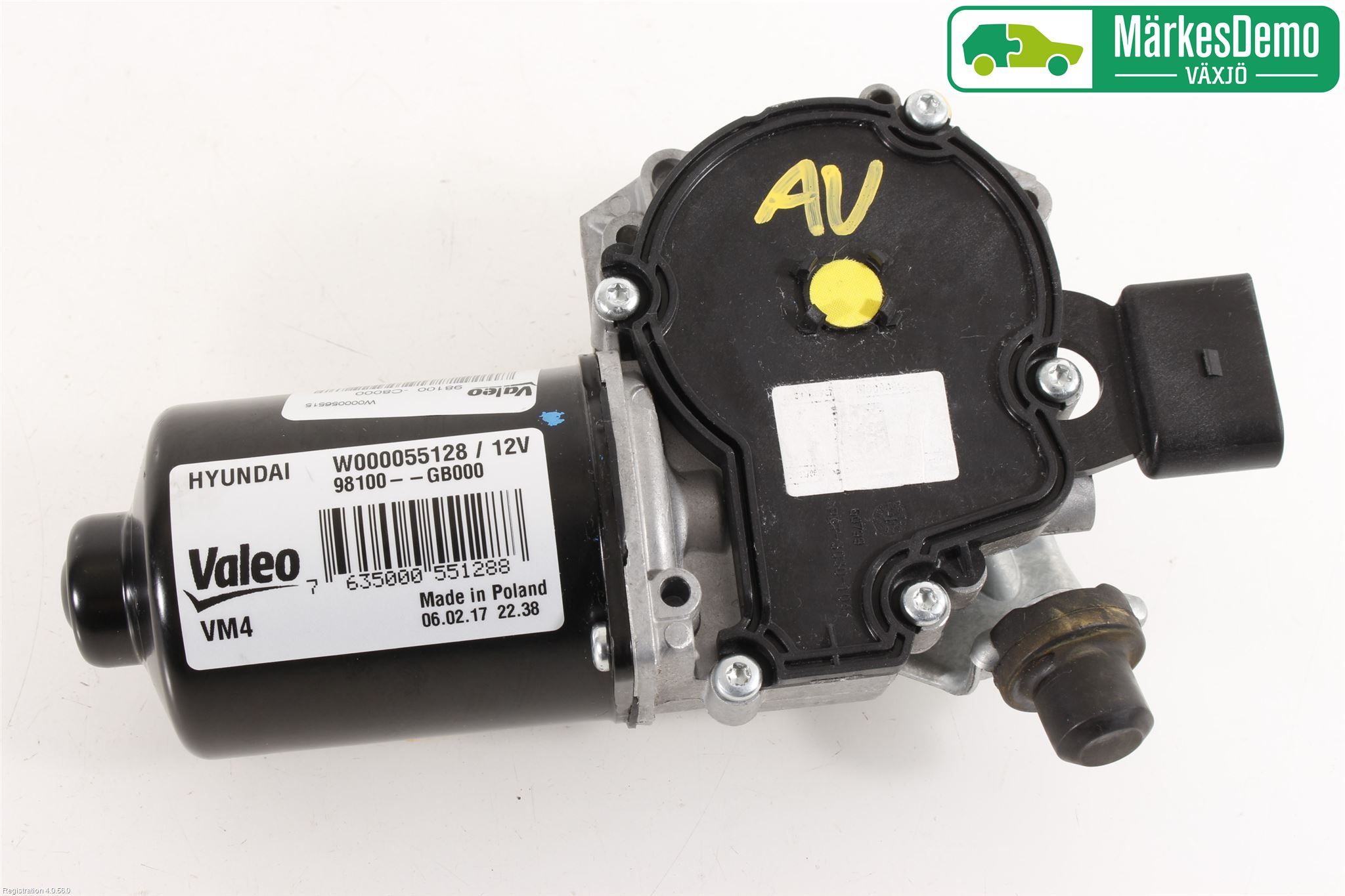 Hyundai i20 GB 15-20 Viskermotor Frontrute