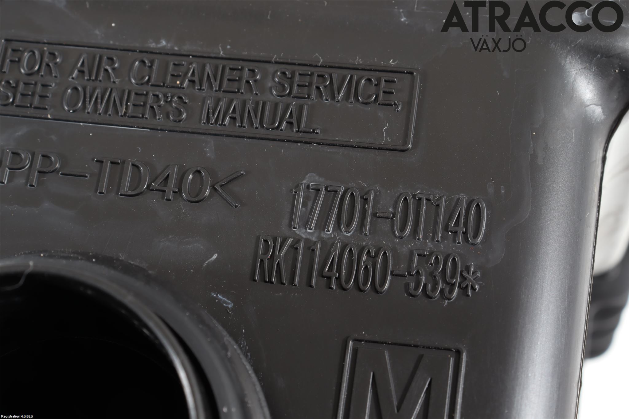 Toyota C-HR 16-23 Luftfilter Boks