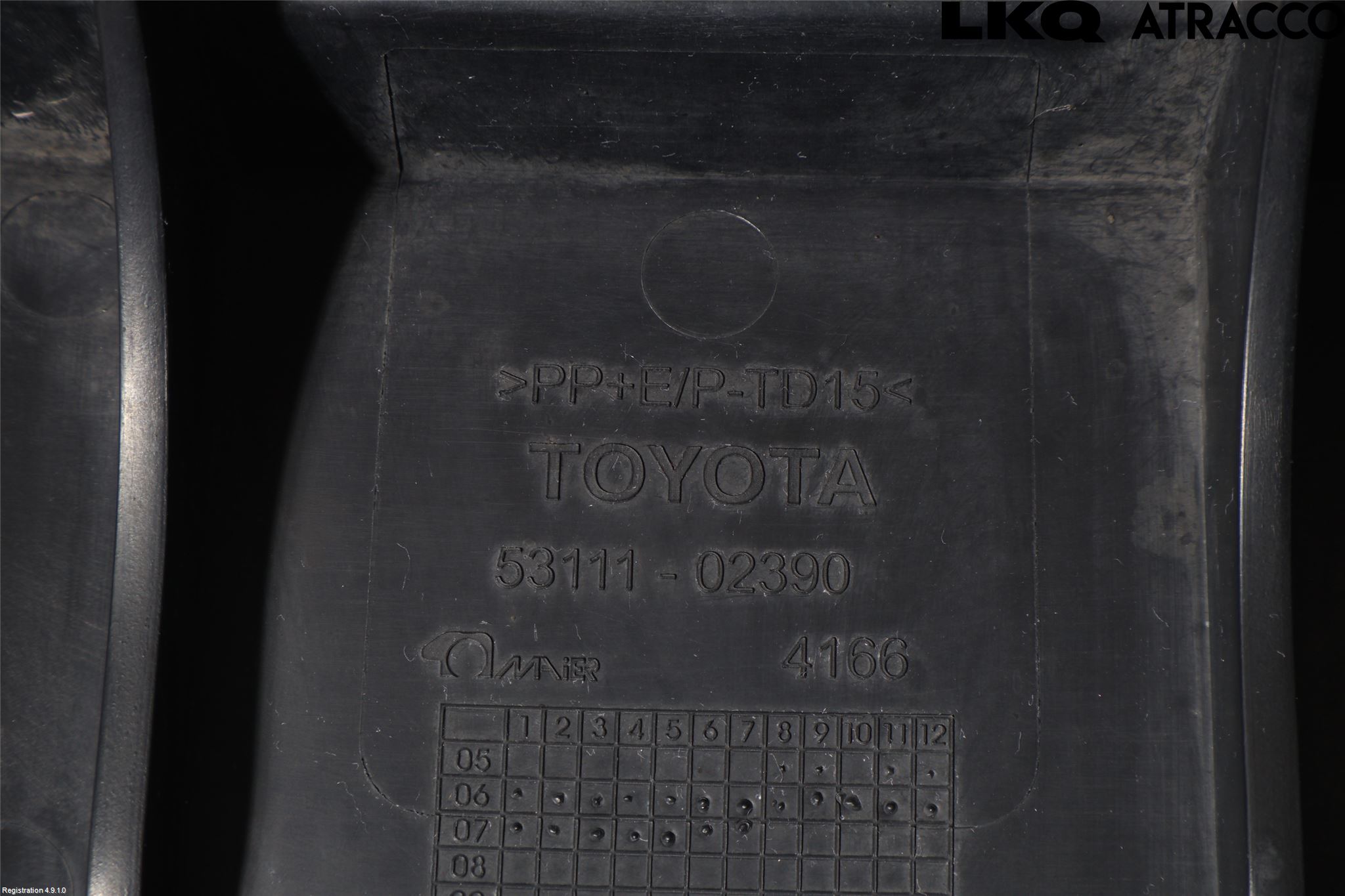 Toyota AURIS 07-09 Grill Komplett