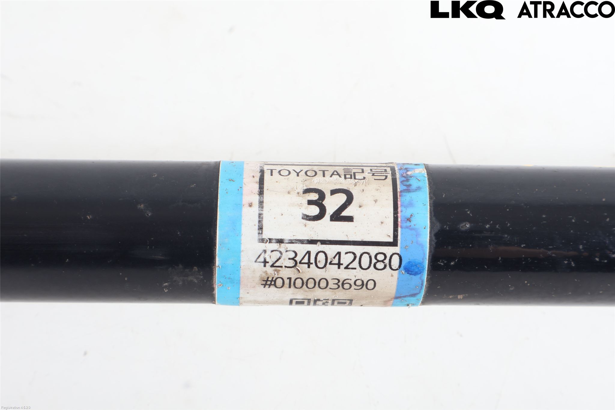 Toyota bZ4X EA10 22- Drivaksel Bak Kompl Høyre