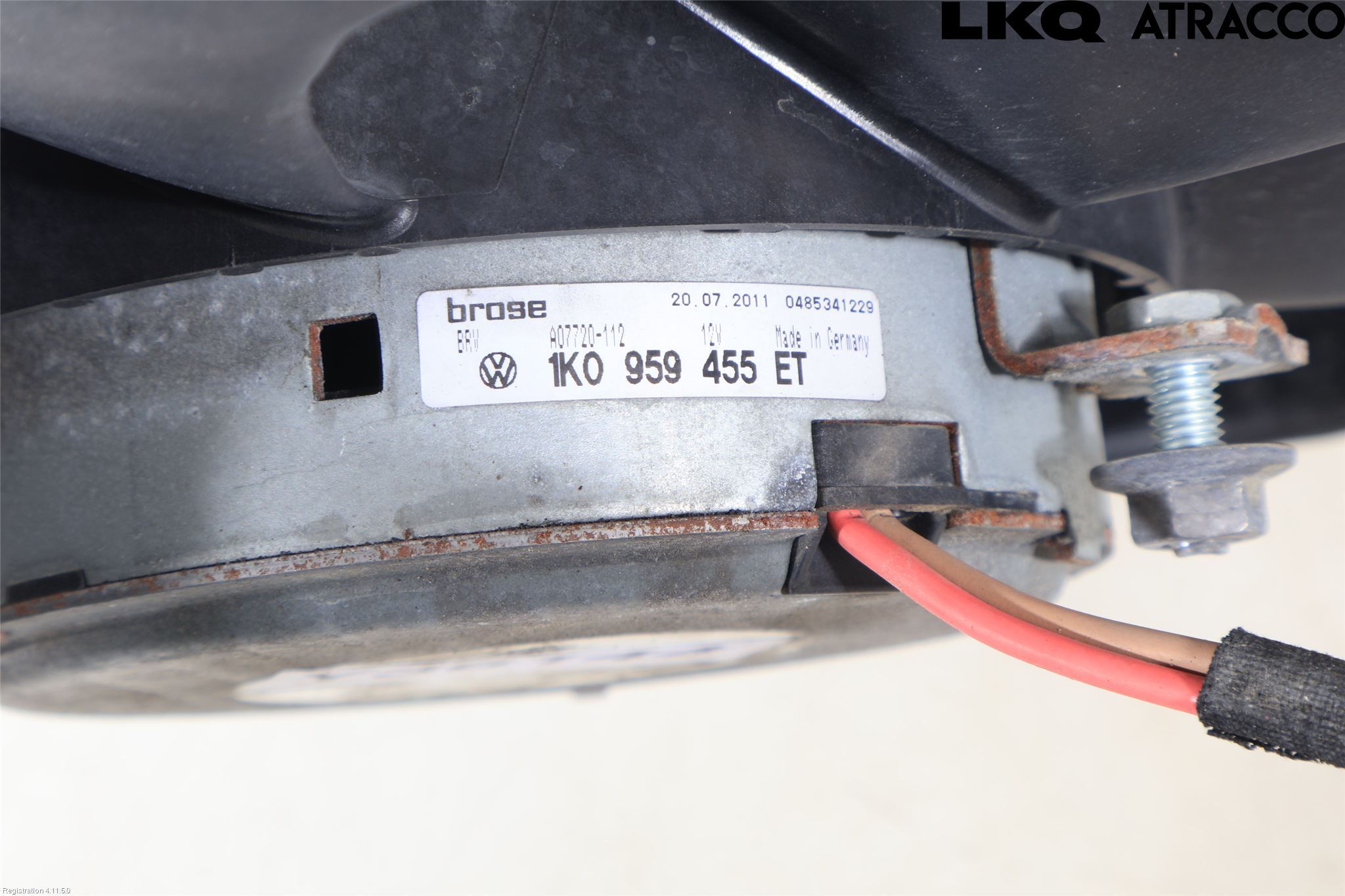 Volkswagen VW PASSAT 11-14 Kjølevifte Elektrisk