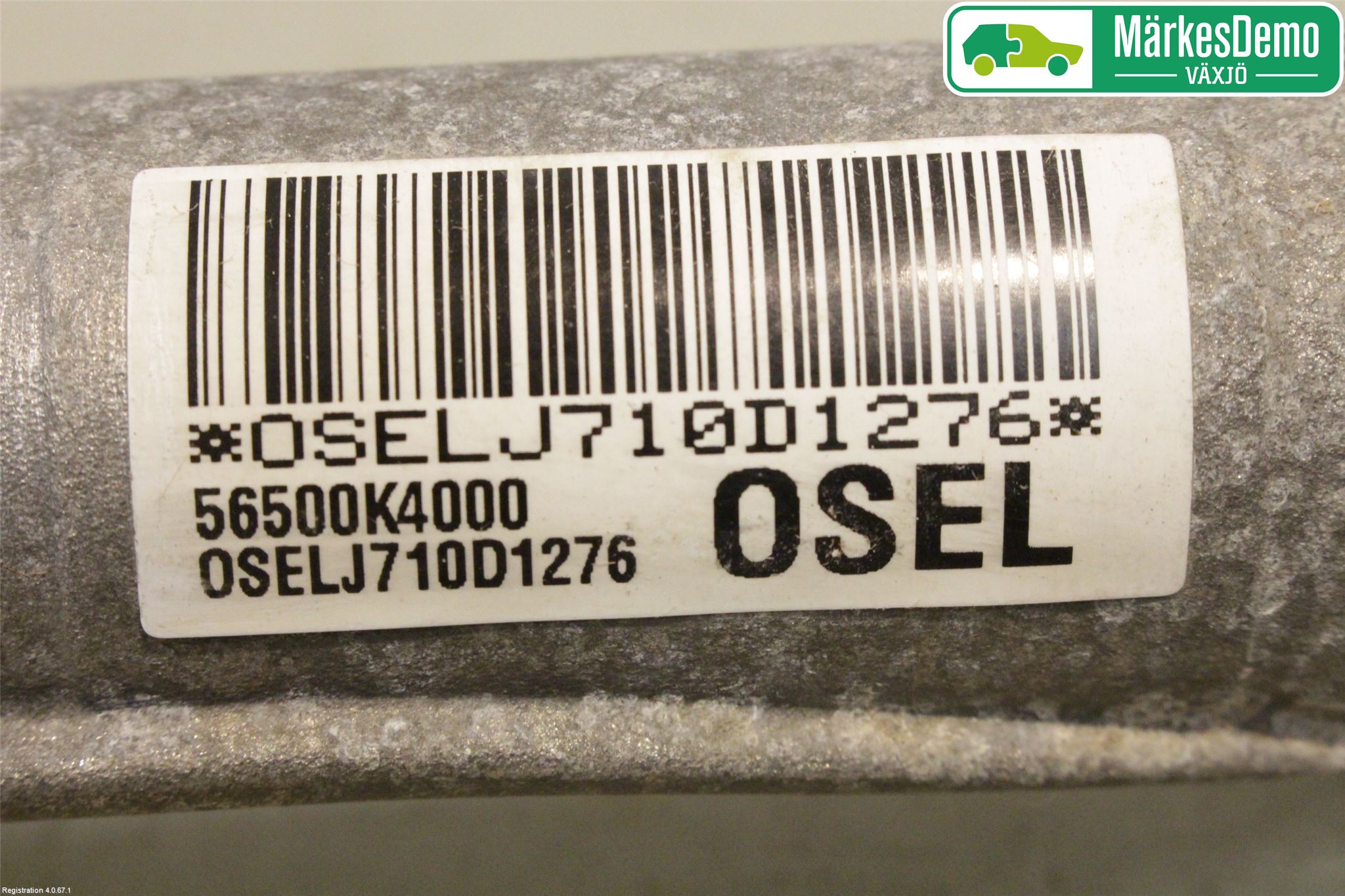 Hyundai KONA/ELECTRIC OS 18-23 Servo Snekke - Tannstang