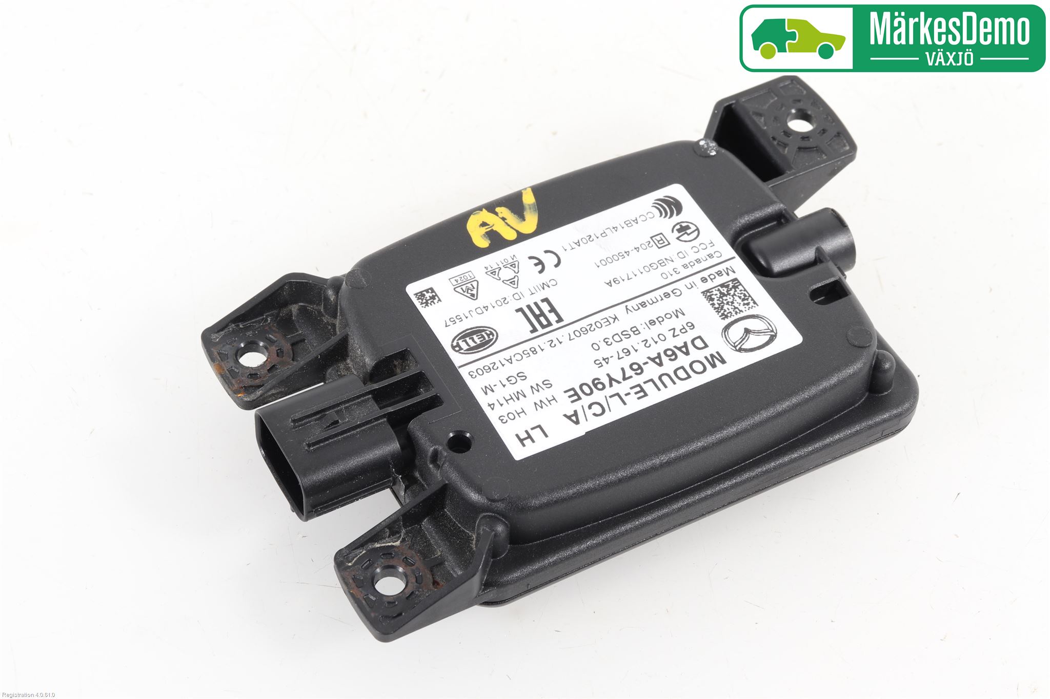 Mazda 2 (DJ) 15-22 Sensor Kollisjonsbeskyttelse