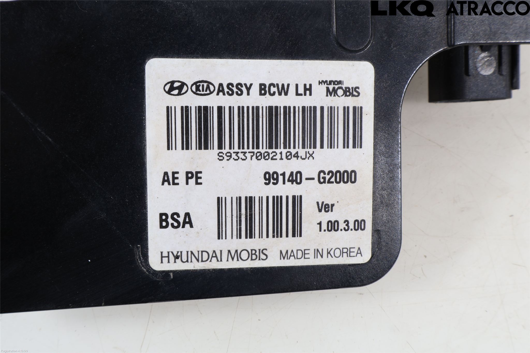 Hyundai IONIQ AE 17-22 Sensor Kollisjonsbeskyttelse
