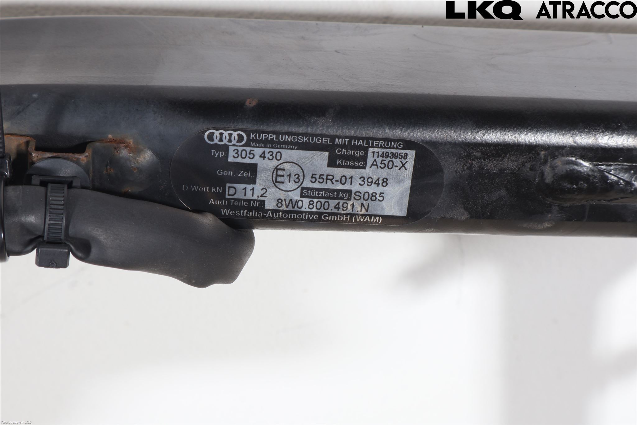 Audi A4/S4 B9 16-19 Tilhengerfeste