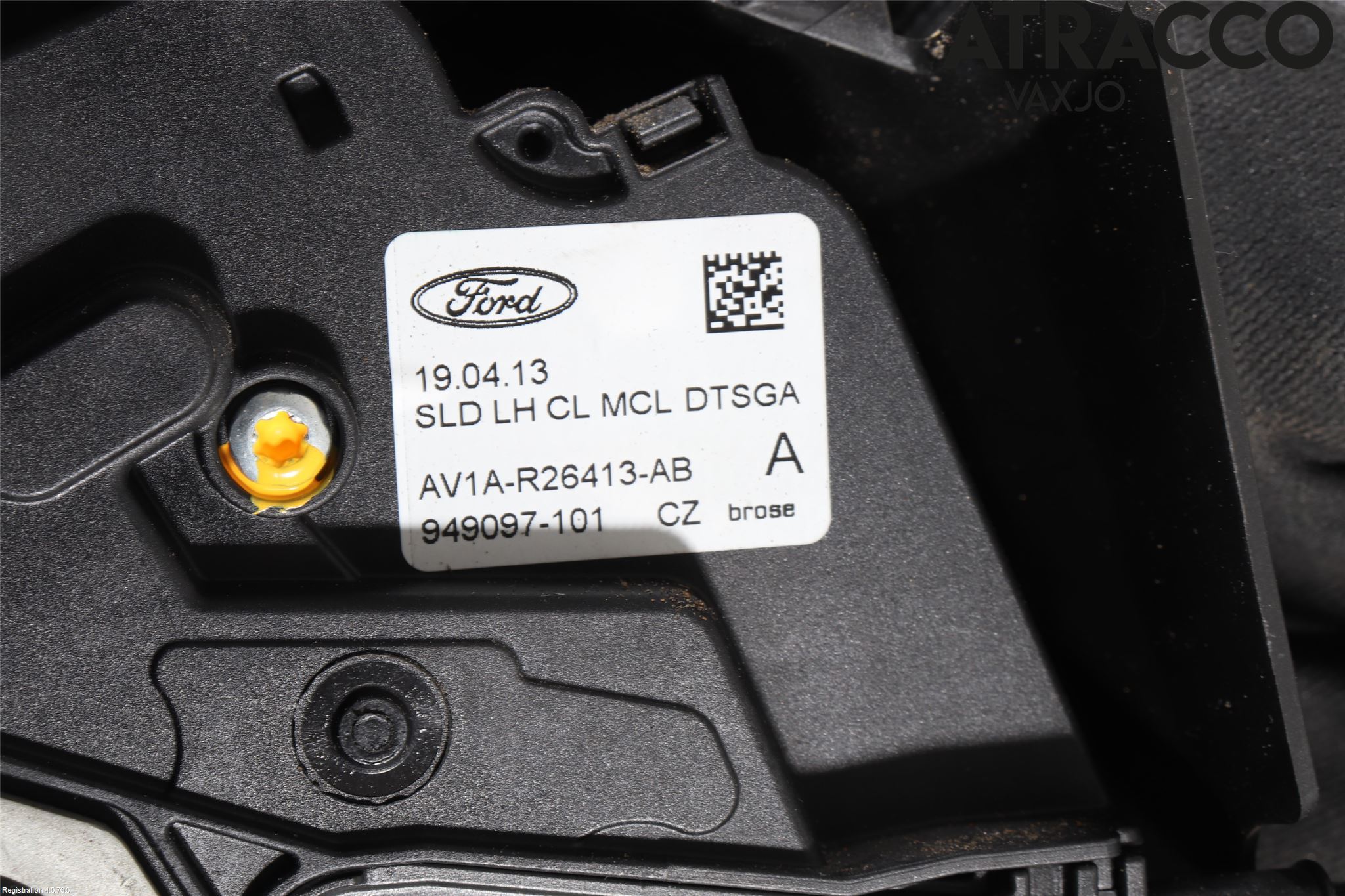 Ford B-MAX 12-17 Dørlås - Låsekasse