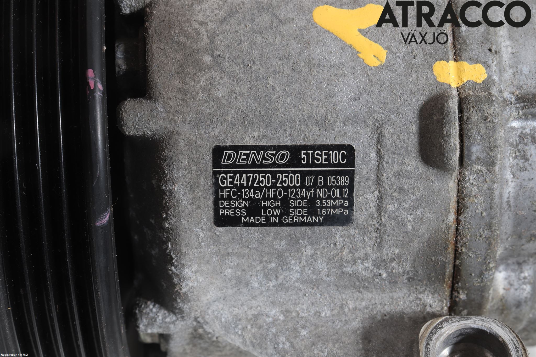 Toyota YARIS XP130 15-20 Varme Ac Kompressor