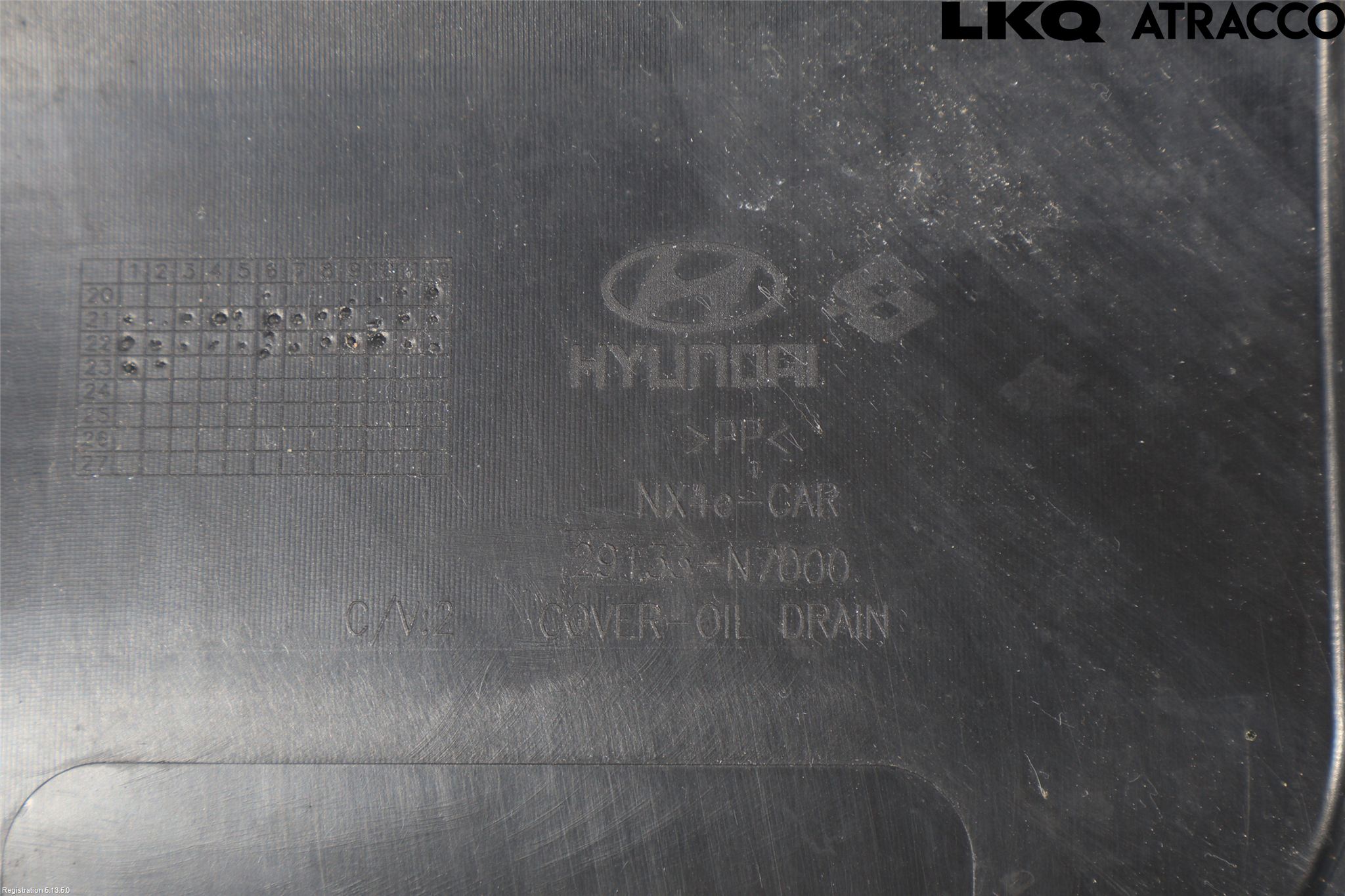 Hyundai TUCSON 05- Bunnplate U Motor-Gear-Dørk