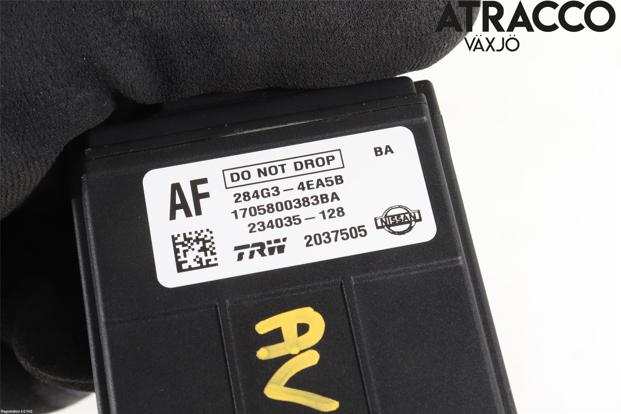 Nissan QASHQAI 14-17 Sensor Kollisjonsbeskyttelse
