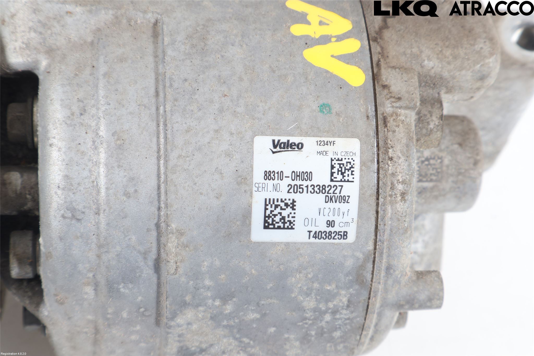 Toyota AYGO X AB70 22- Varme Ac Kompressor