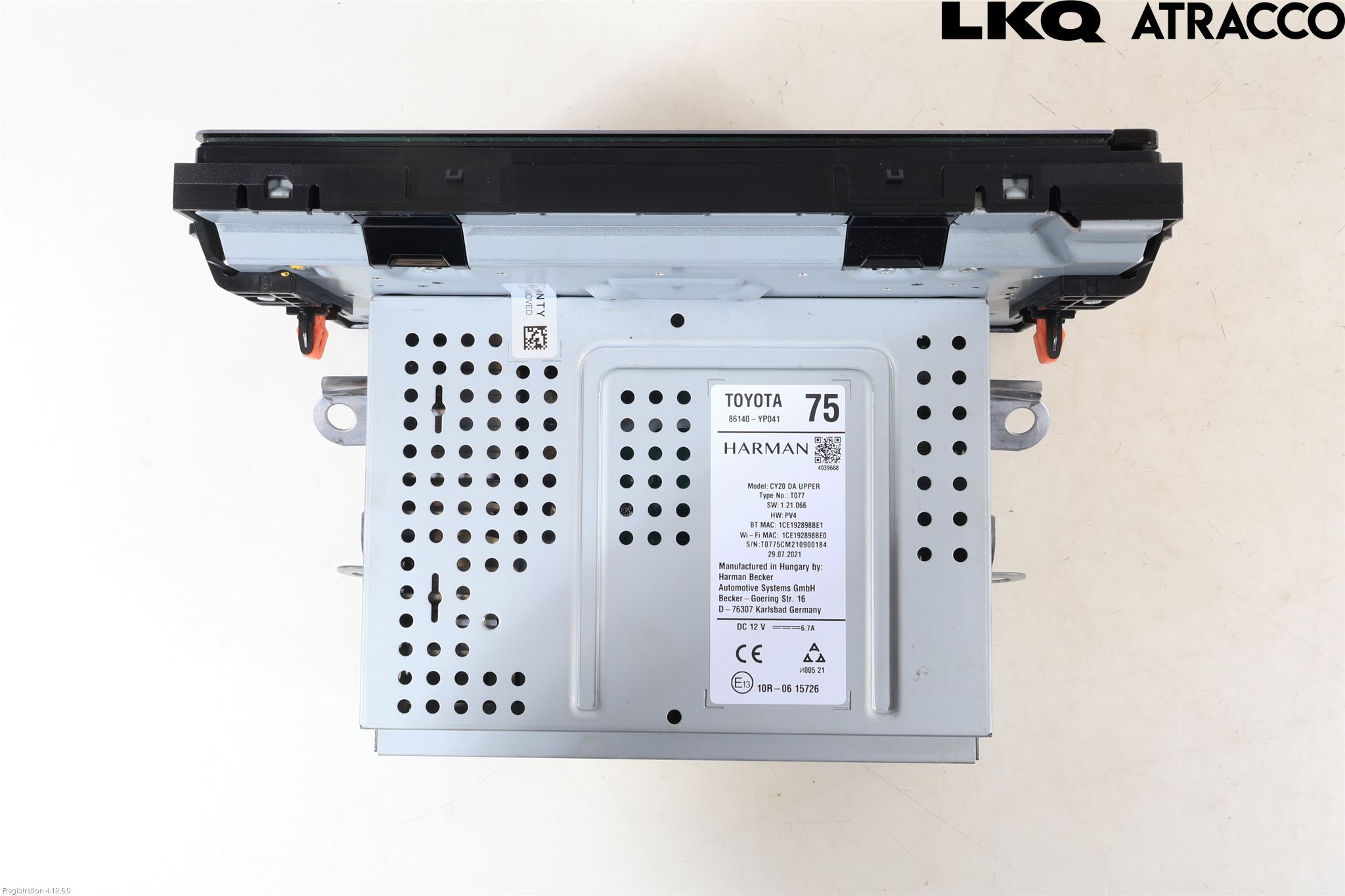Toyota YARIS CROSS XP21 21- Stereo Radio Med Cd