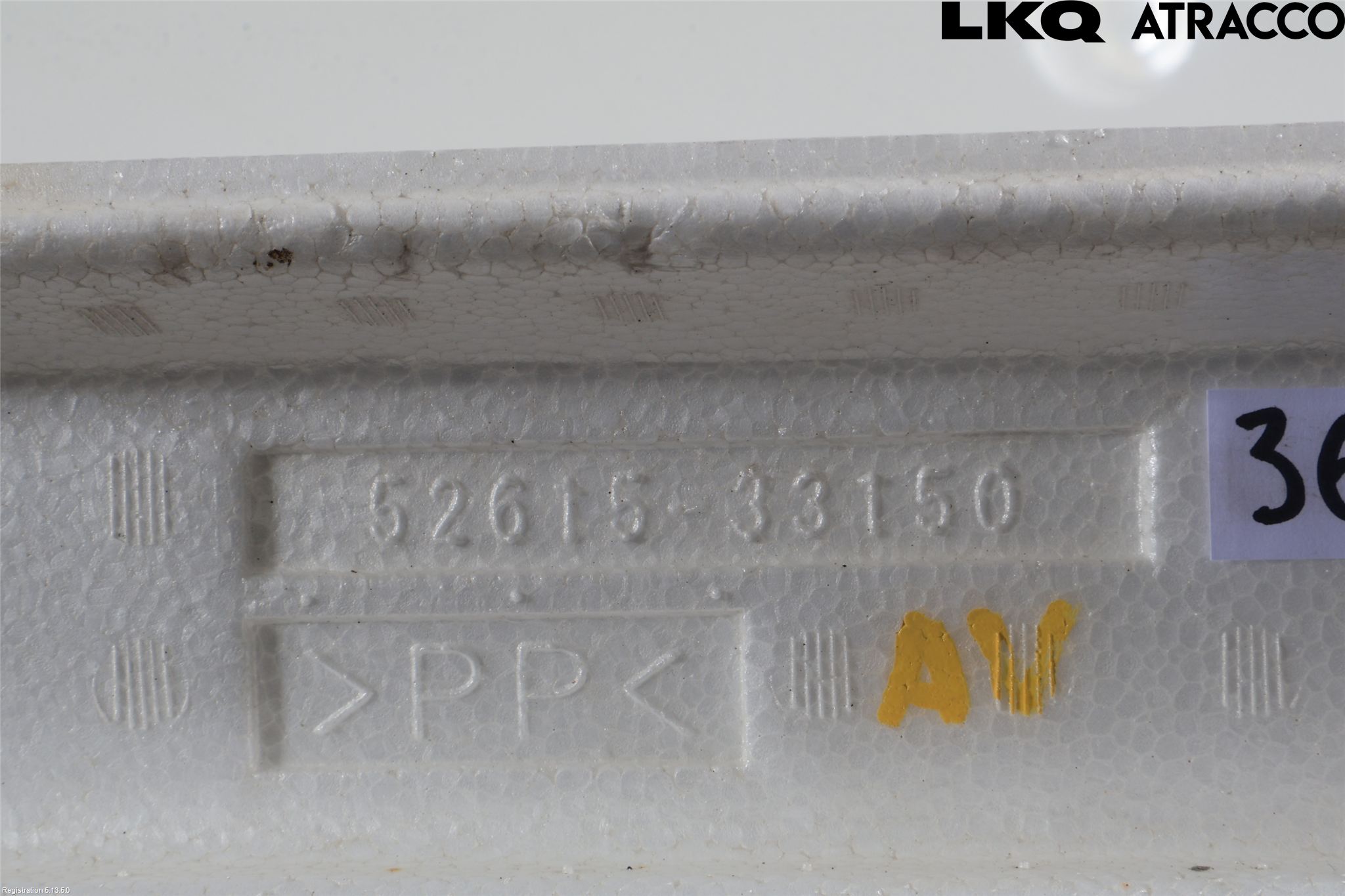 Toyota CAMRY 19-24 Støtfanger Bak Deform Element