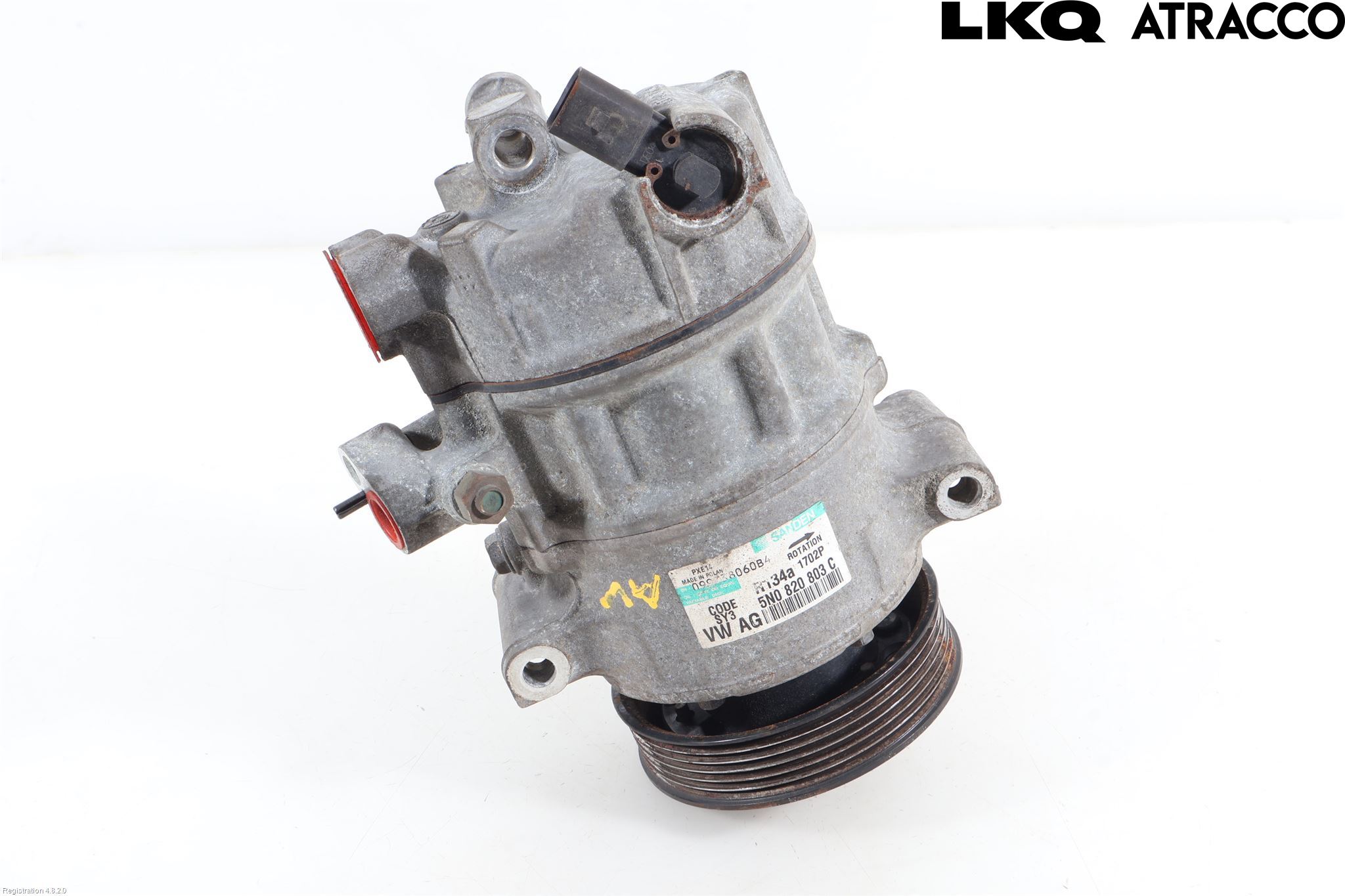 Volkswagen VW PASSAT 11-14 Varme Ac Kompressor