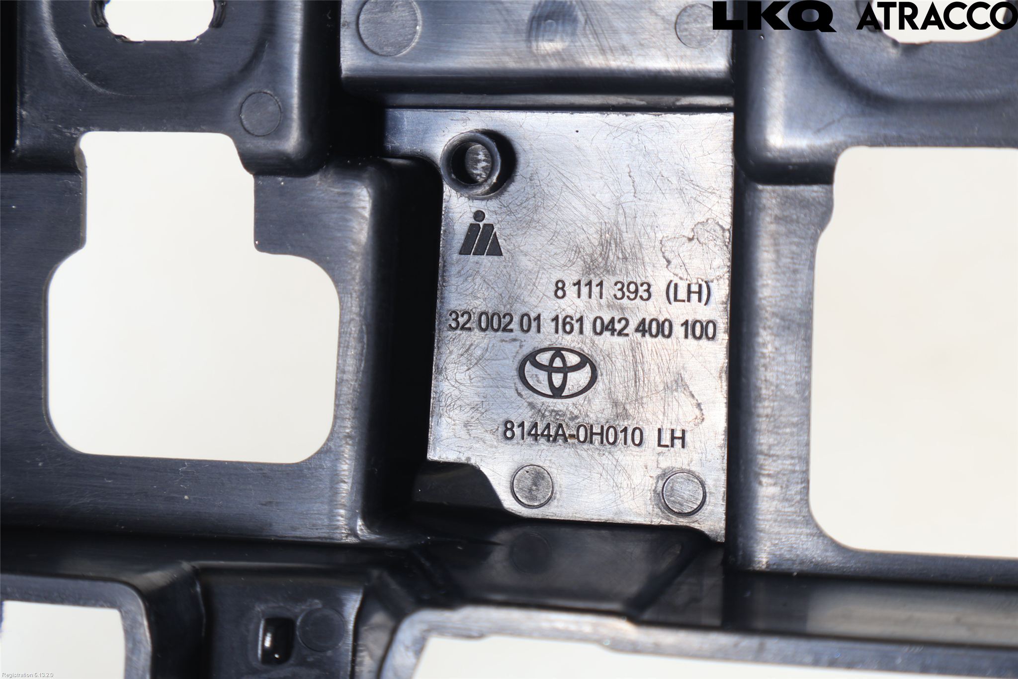 Toyota AYGO 06-14 Parklykt Foran Venstre