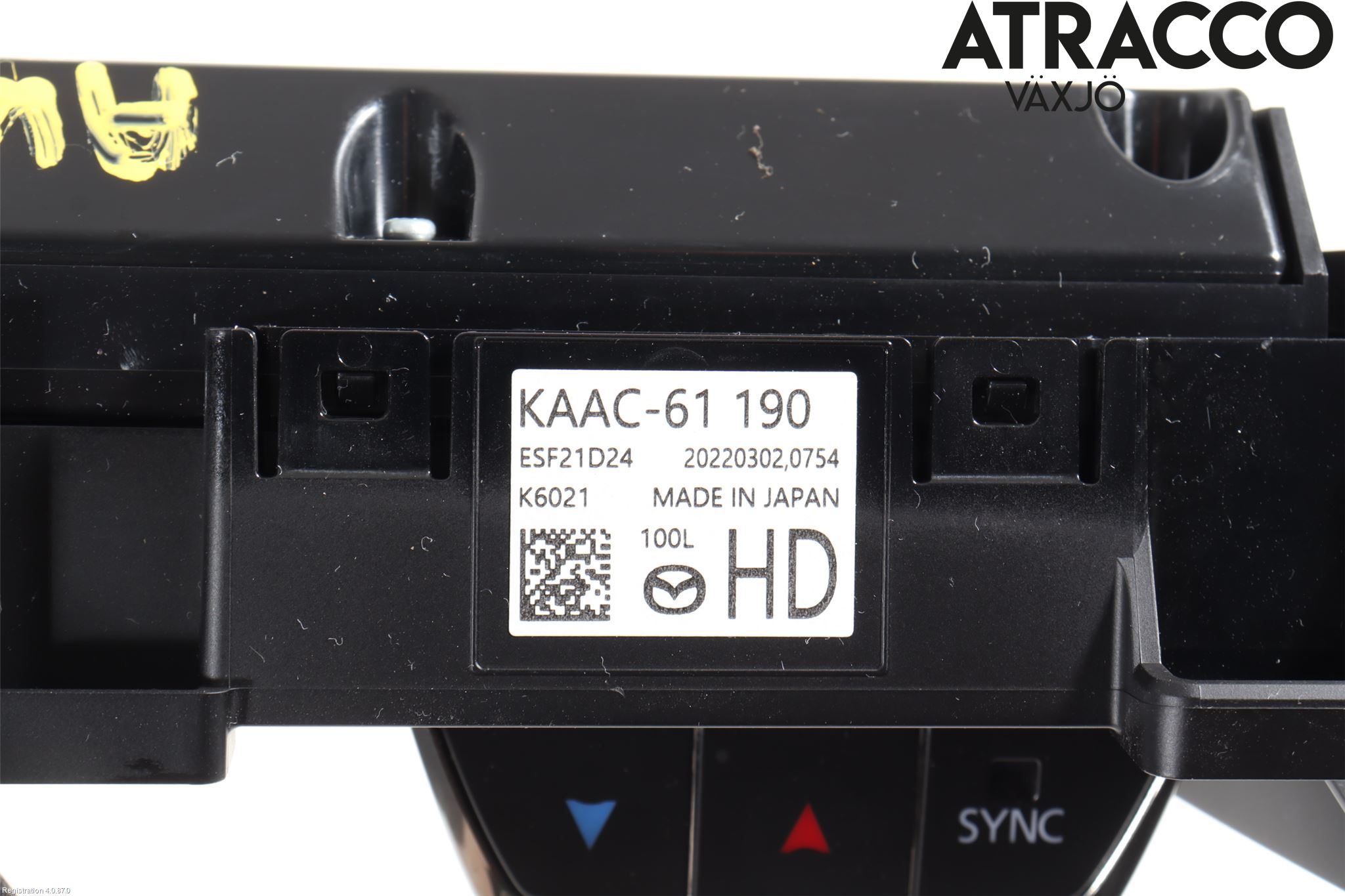 Mazda CX-60 22- Varme Ac Betjening-Display