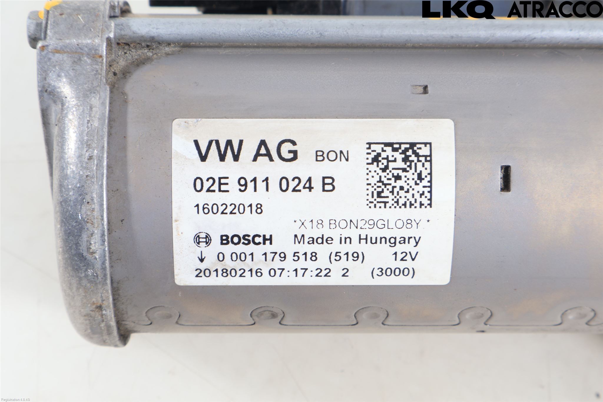 Volkswagen VW TIGUAN 16-24 Startmotor